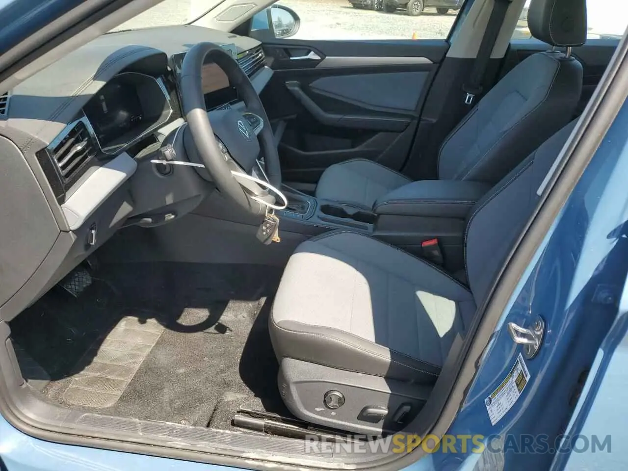 7 fotografías del automóvil dañado 3VW7X7BU3SM048642 VOLKSWAGEN JETTA 2025