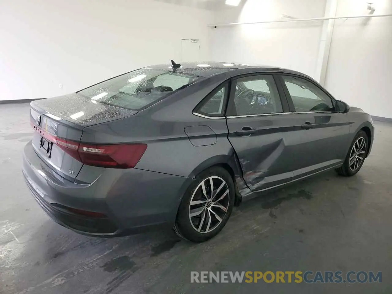 3 fotografías del automóvil dañado 3VW7X7BU3SM052254 VOLKSWAGEN JETTA 2025