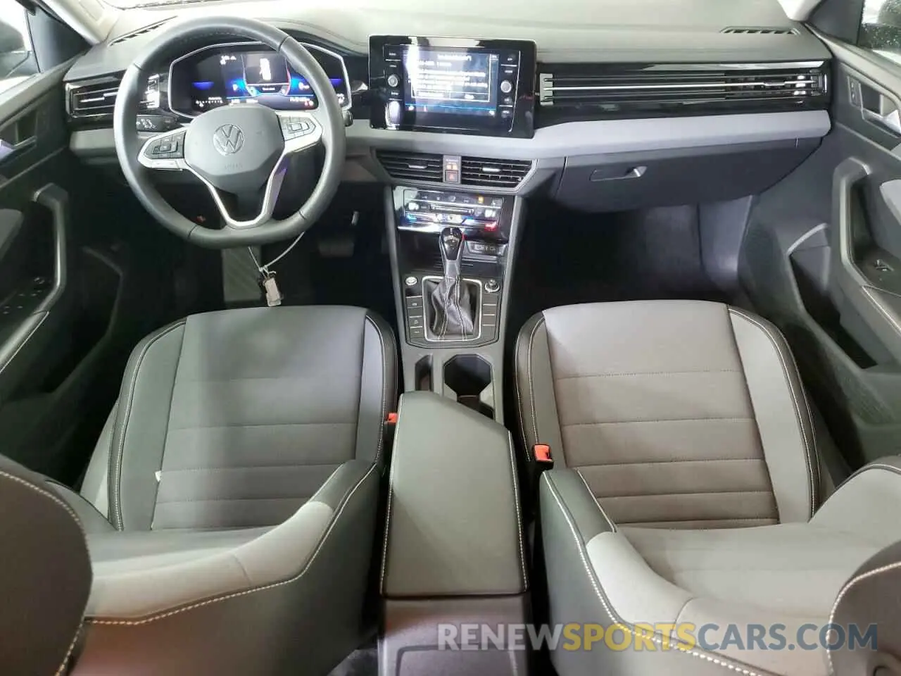 8 fotografías del automóvil dañado 3VW7X7BU3SM052254 VOLKSWAGEN JETTA 2025