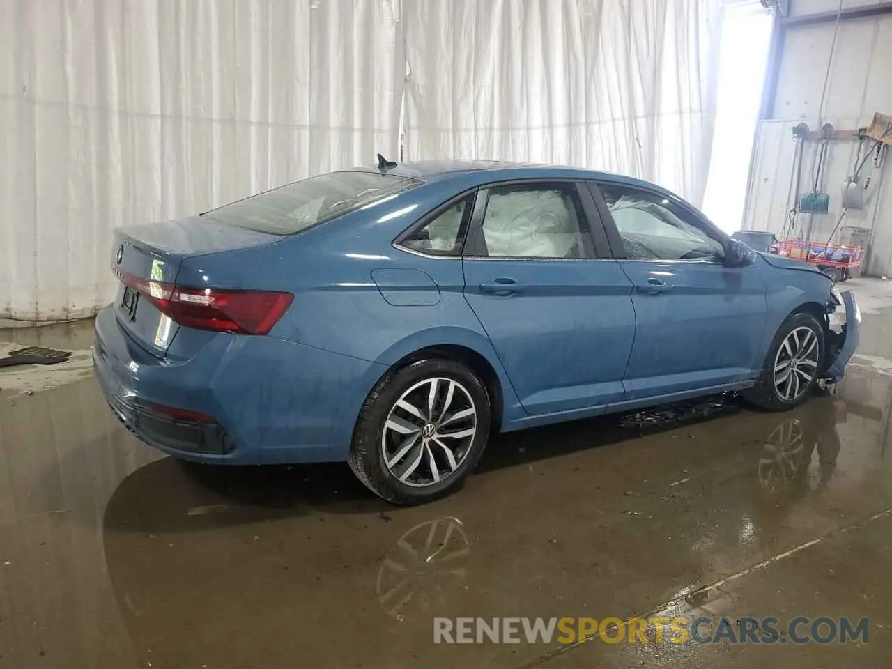 3 fotografías del automóvil dañado 3VW7X7BU4SM031087 VOLKSWAGEN JETTA 2025