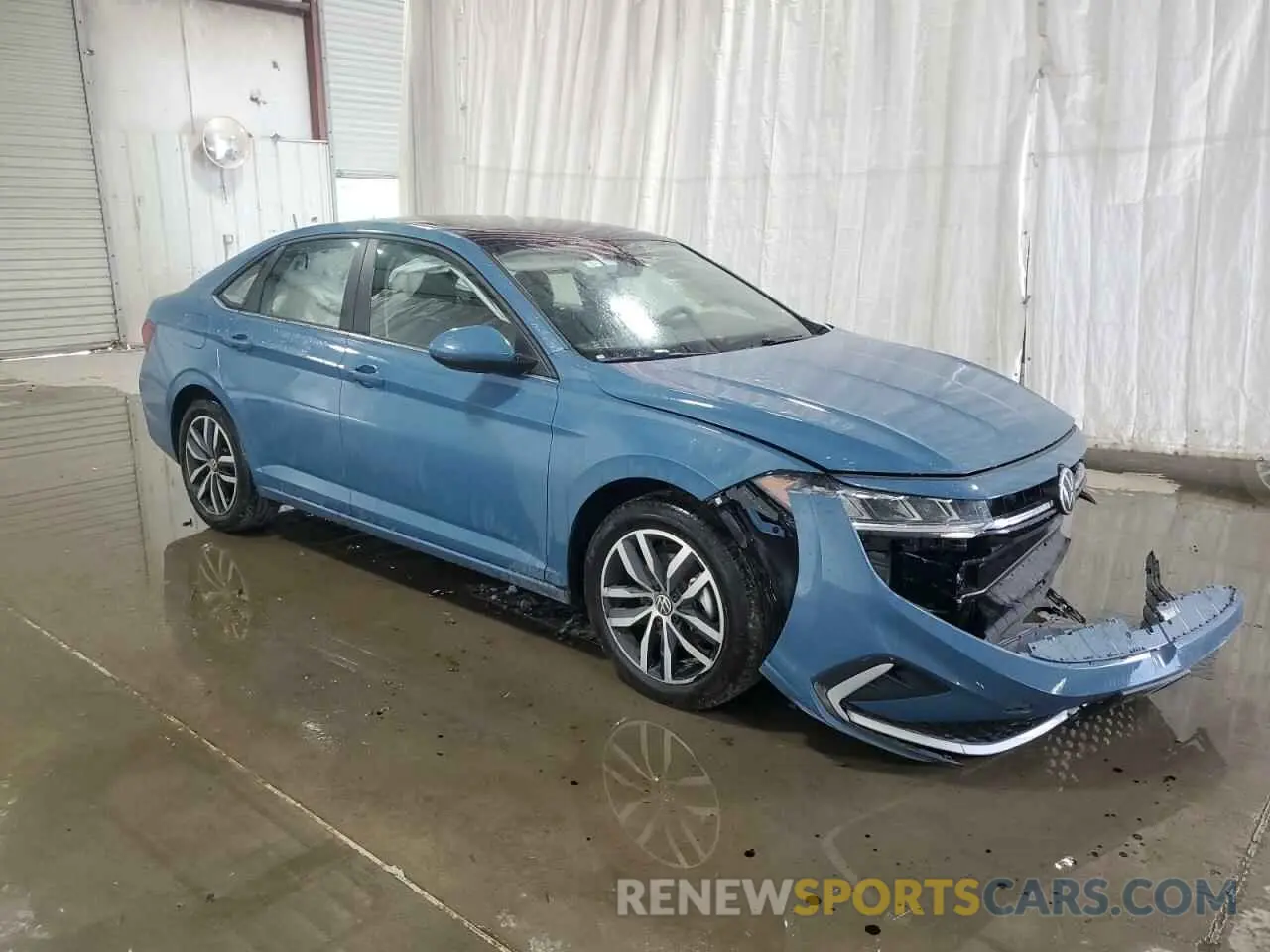4 fotografías del automóvil dañado 3VW7X7BU4SM031087 VOLKSWAGEN JETTA 2025