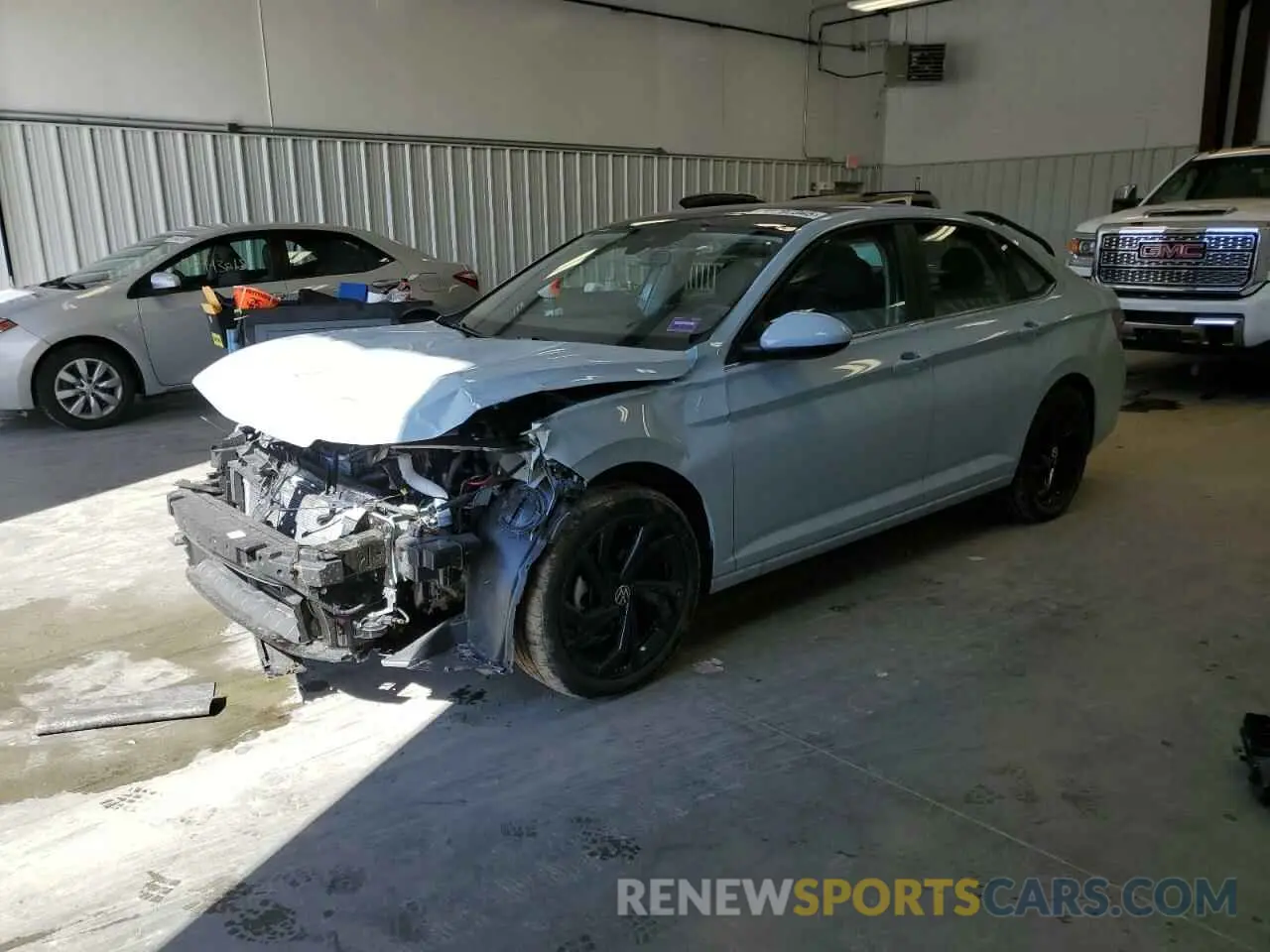 1 fotografías del automóvil dañado 3VW7X7BU4SM036306 VOLKSWAGEN JETTA 2025