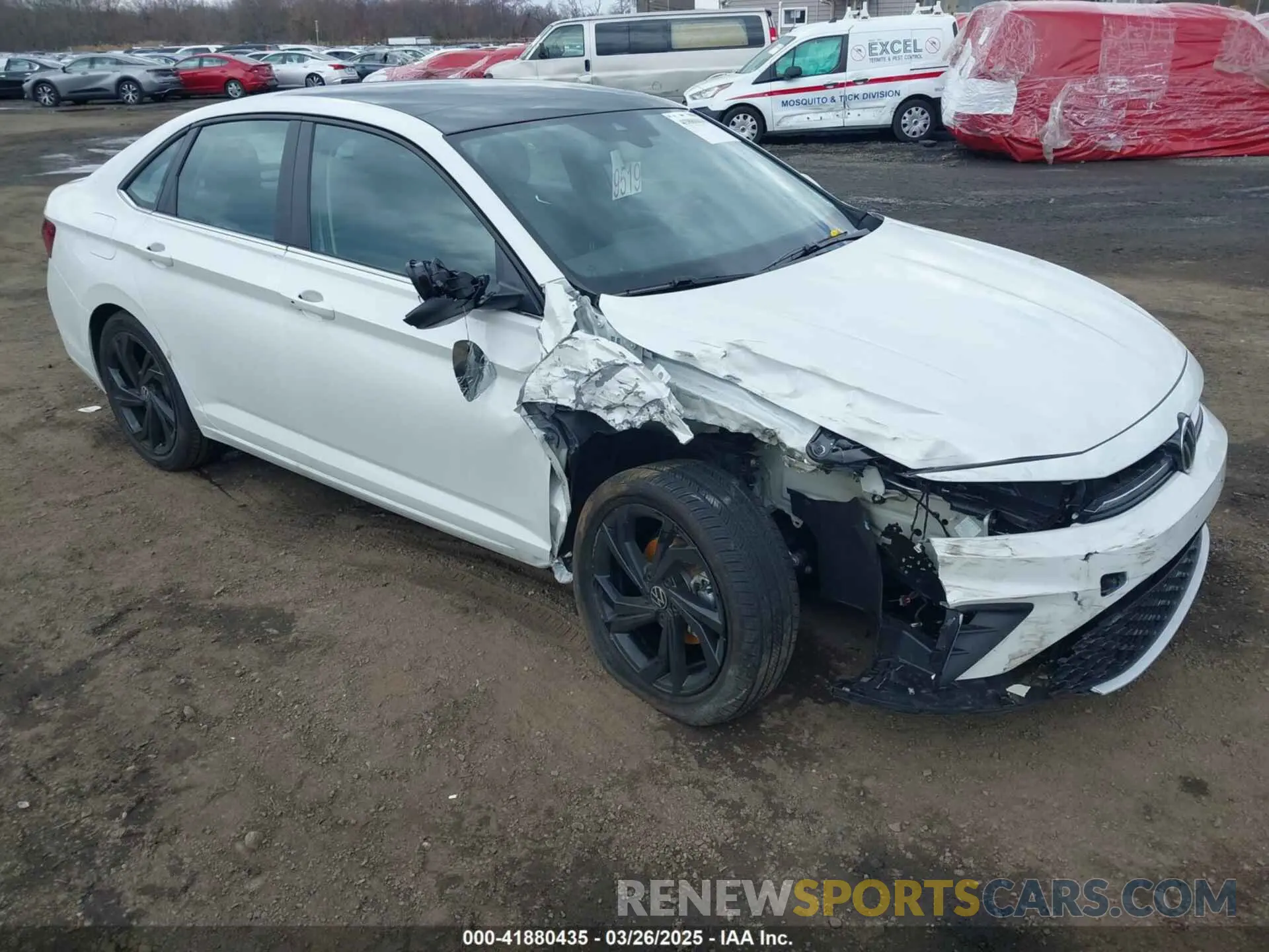 1 fotografías del automóvil dañado 3VW7X7BU4SM036323 VOLKSWAGEN JETTA 2025