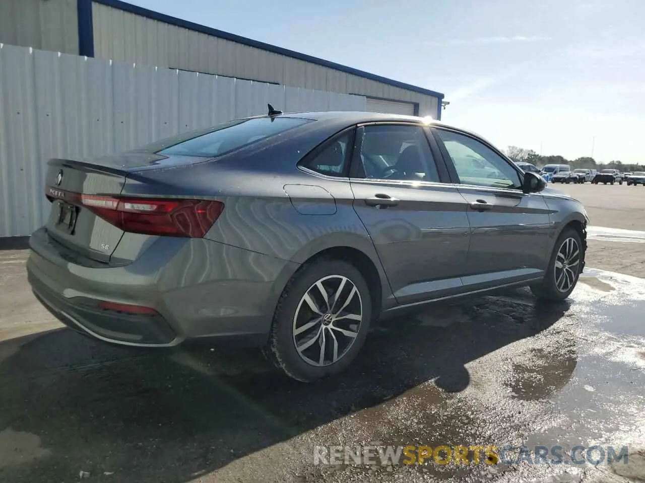 3 fotografías del automóvil dañado 3VW7X7BU4SM050478 VOLKSWAGEN JETTA 2025