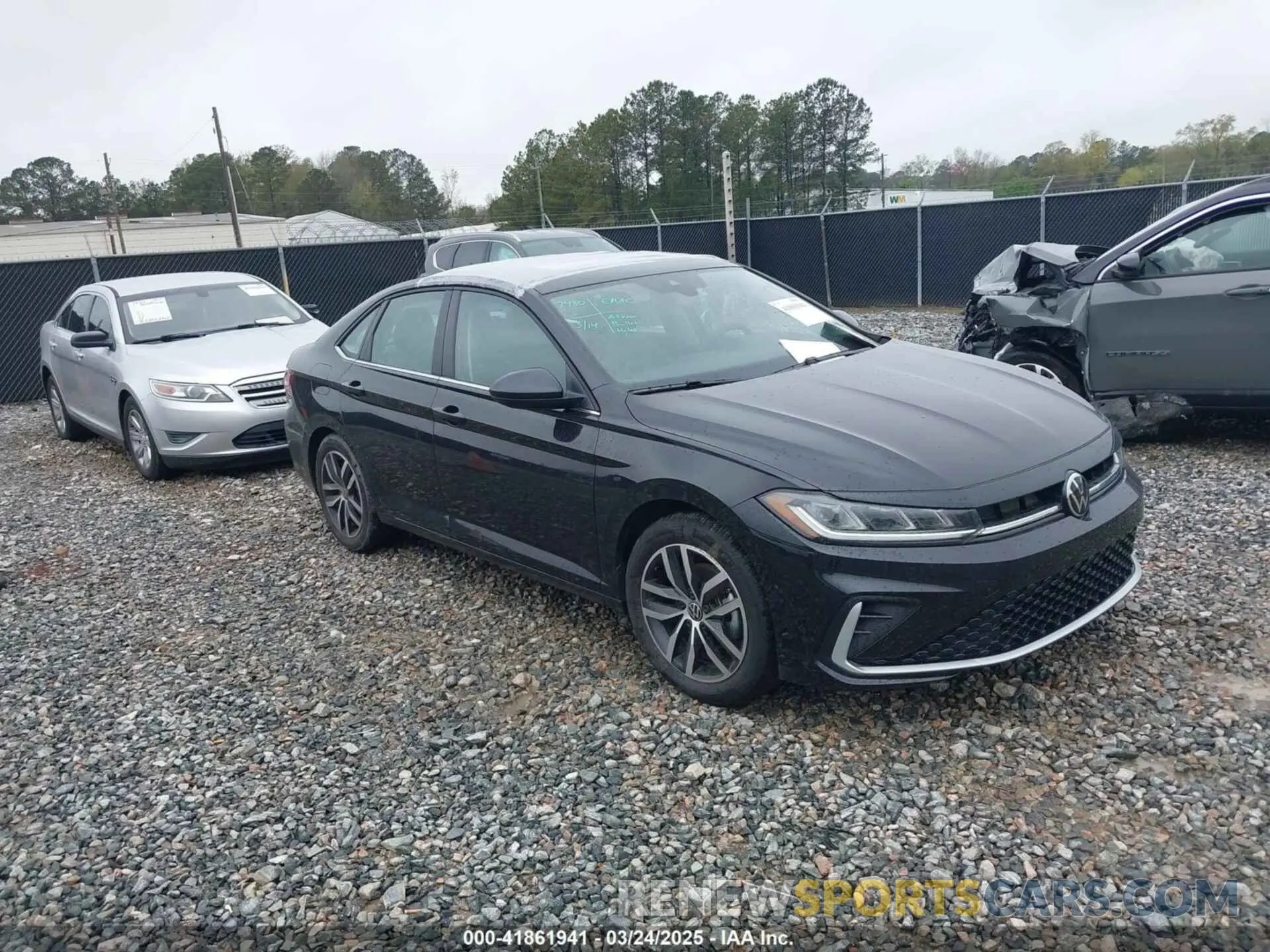 1 fotografías del automóvil dañado 3VW7X7BU5SM029526 VOLKSWAGEN JETTA 2025