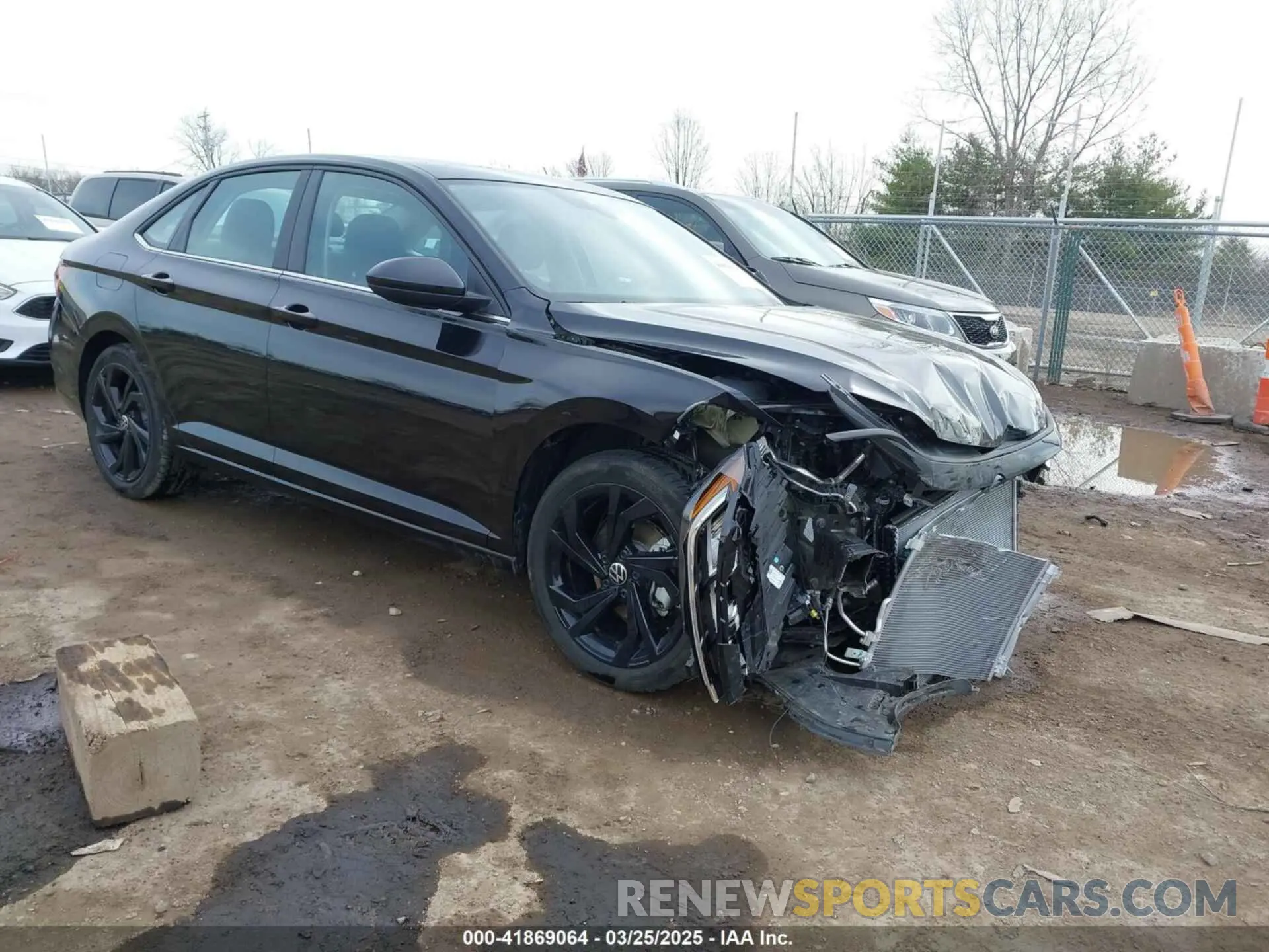 1 fotografías del automóvil dañado 3VW7X7BU6SM032015 VOLKSWAGEN JETTA 2025
