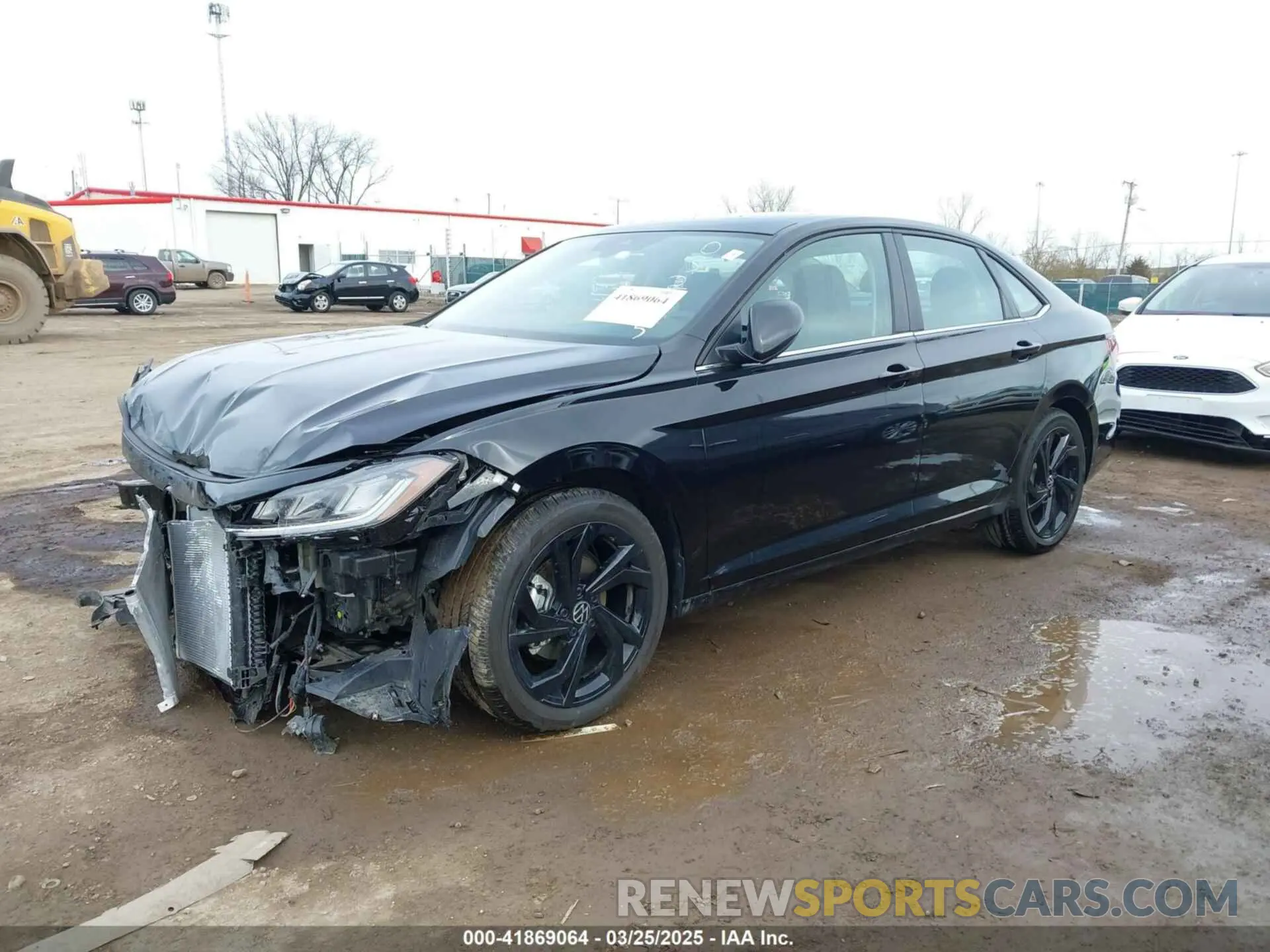 2 fotografías del automóvil dañado 3VW7X7BU6SM032015 VOLKSWAGEN JETTA 2025