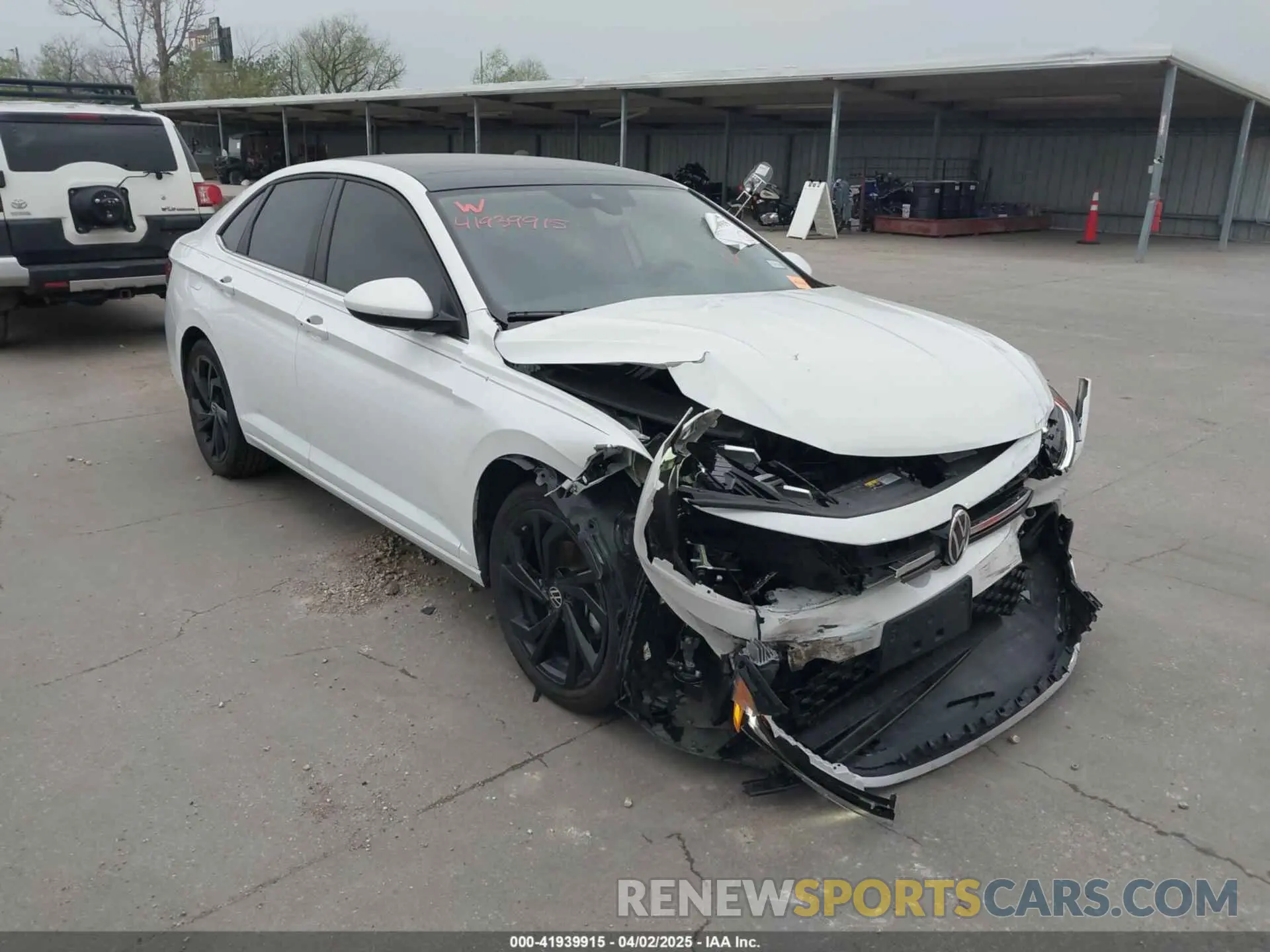 1 fotografías del automóvil dañado 3VW7X7BU7SM015157 VOLKSWAGEN JETTA 2025