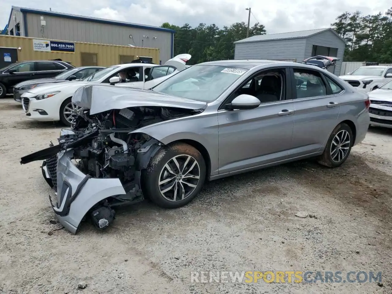 1 fotografías del automóvil dañado 3VW7X7BU7SM017037 VOLKSWAGEN JETTA 2025