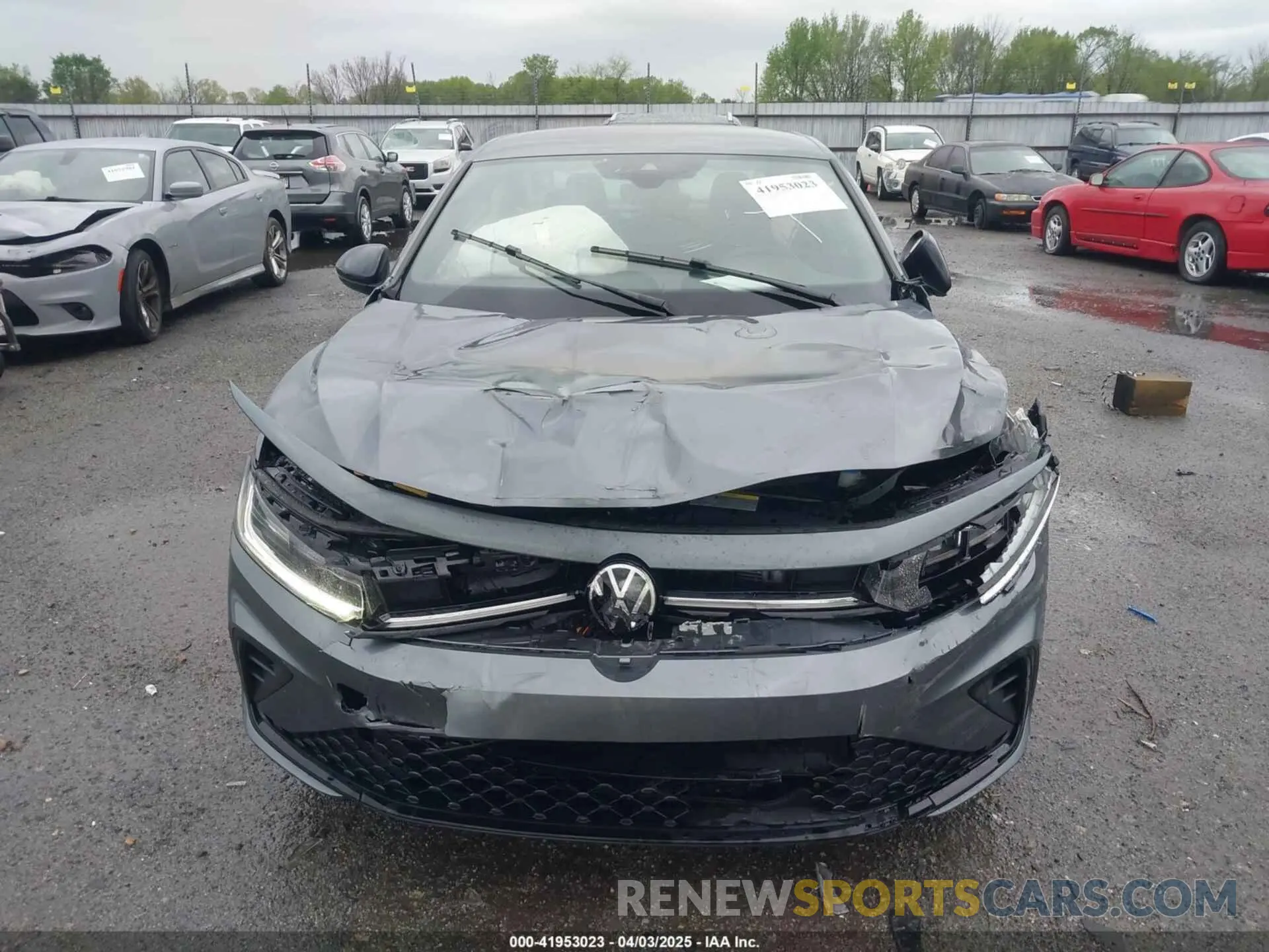 12 fotografías del automóvil dañado 3VWBX7BU2SM000558 VOLKSWAGEN JETTA 2025
