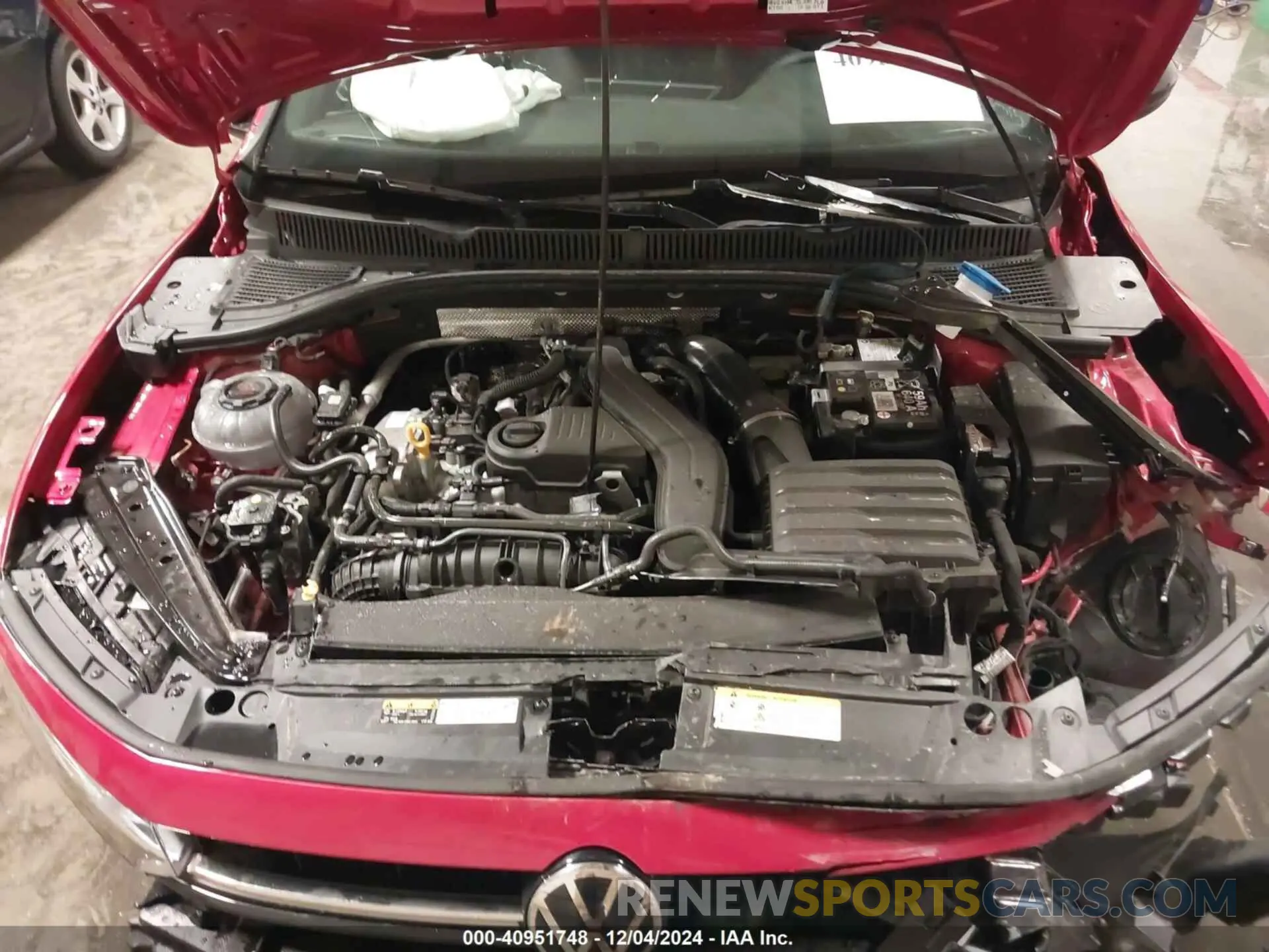 10 fotografías del automóvil dañado 3VWBX7BU2SM011768 VOLKSWAGEN JETTA 2025