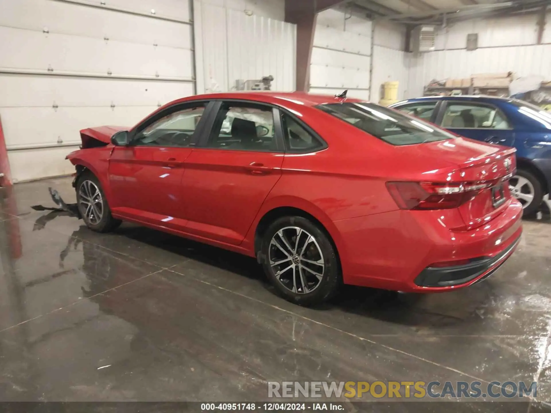 3 fotografías del automóvil dañado 3VWBX7BU2SM011768 VOLKSWAGEN JETTA 2025