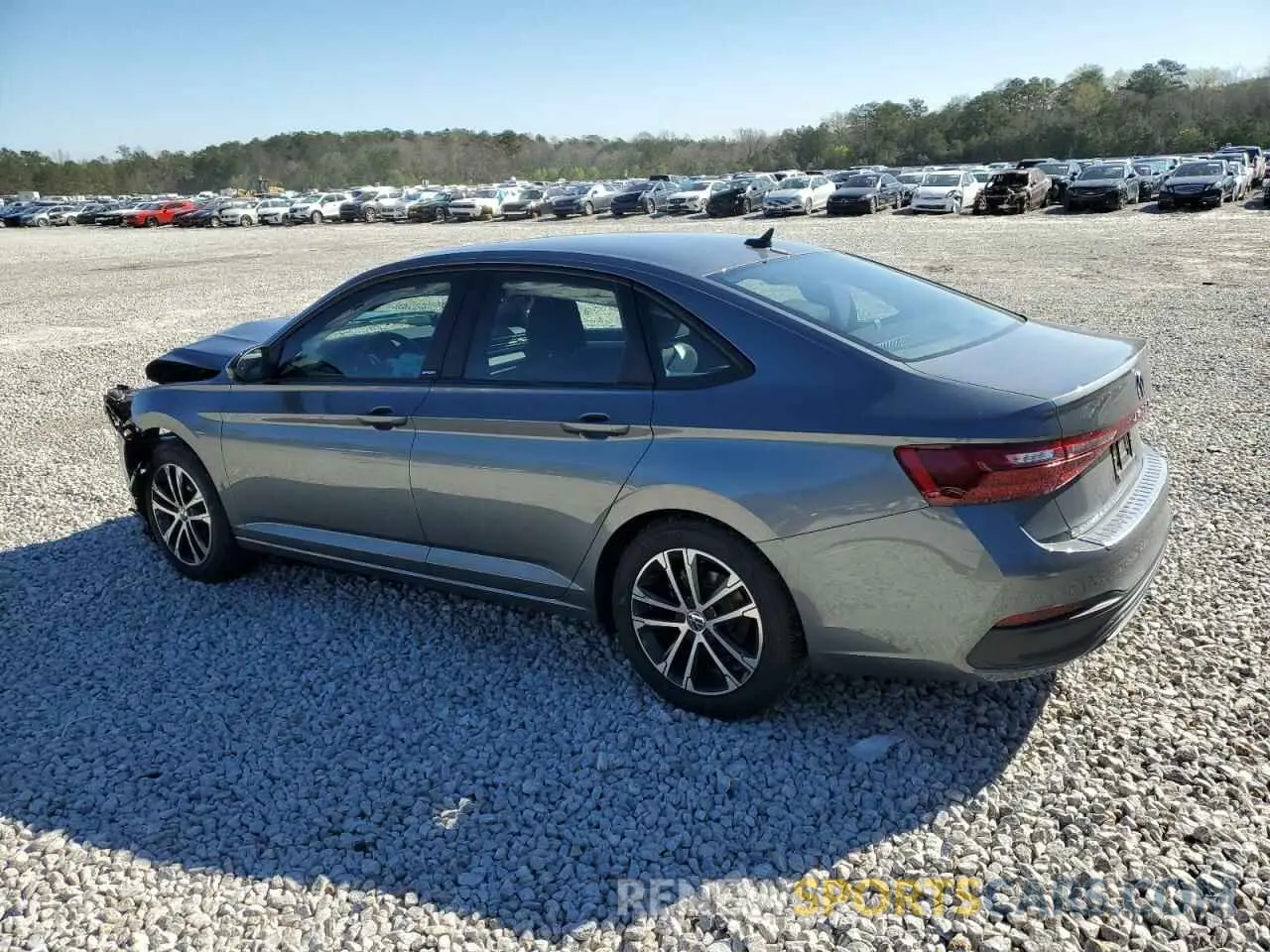 2 fotografías del automóvil dañado 3VWBX7BU2SM038212 VOLKSWAGEN JETTA 2025
