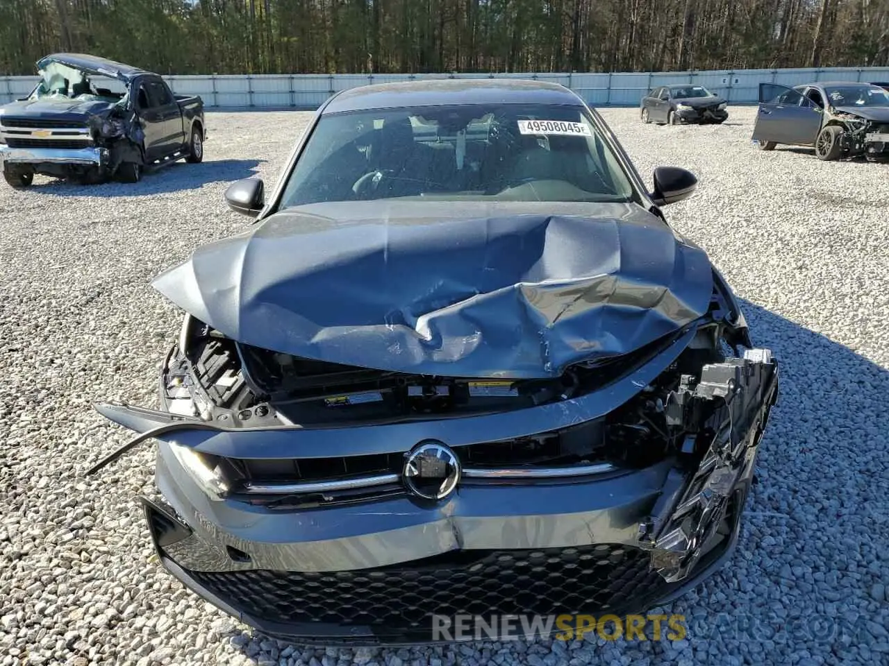 5 fotografías del automóvil dañado 3VWBX7BU2SM038212 VOLKSWAGEN JETTA 2025