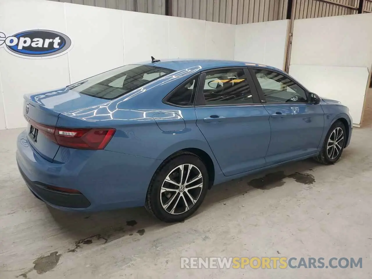 3 fotografías del automóvil dañado 3VWBX7BU7SM027187 VOLKSWAGEN JETTA 2025