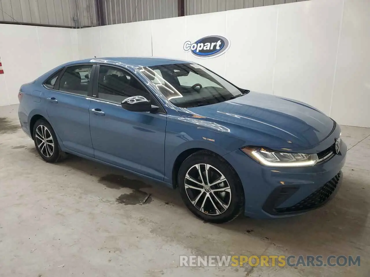 4 fotografías del automóvil dañado 3VWBX7BU7SM027187 VOLKSWAGEN JETTA 2025