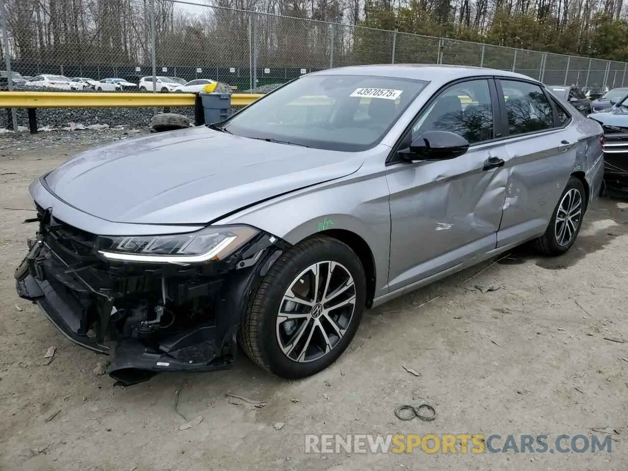 1 fotografías del automóvil dañado 3VWBX7BU8SM035024 VOLKSWAGEN JETTA 2025