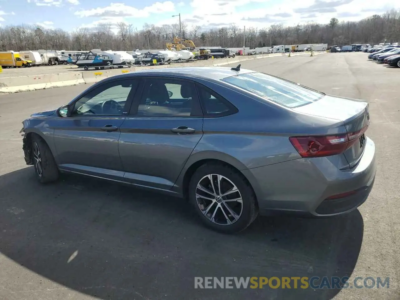 2 fotografías del automóvil dañado 3VWBX7BU9SM014411 VOLKSWAGEN JETTA 2025