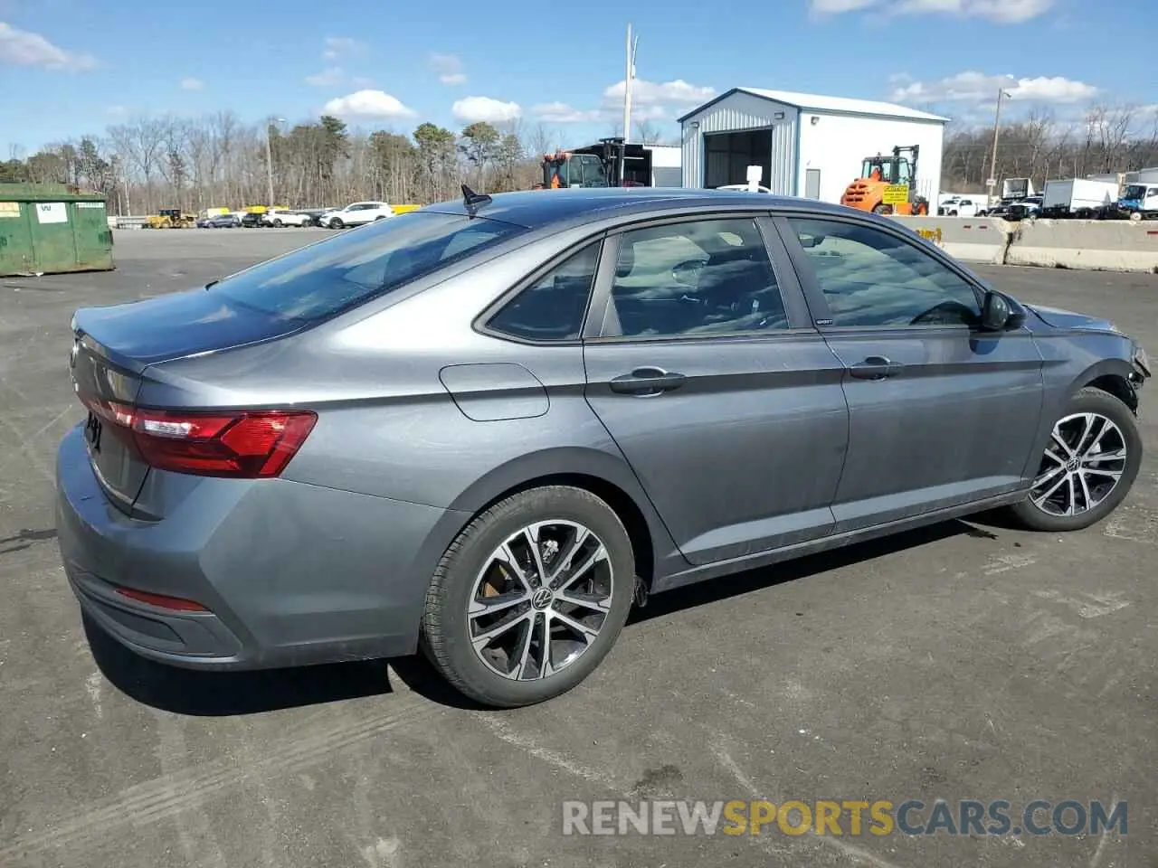 3 fotografías del automóvil dañado 3VWBX7BU9SM014411 VOLKSWAGEN JETTA 2025