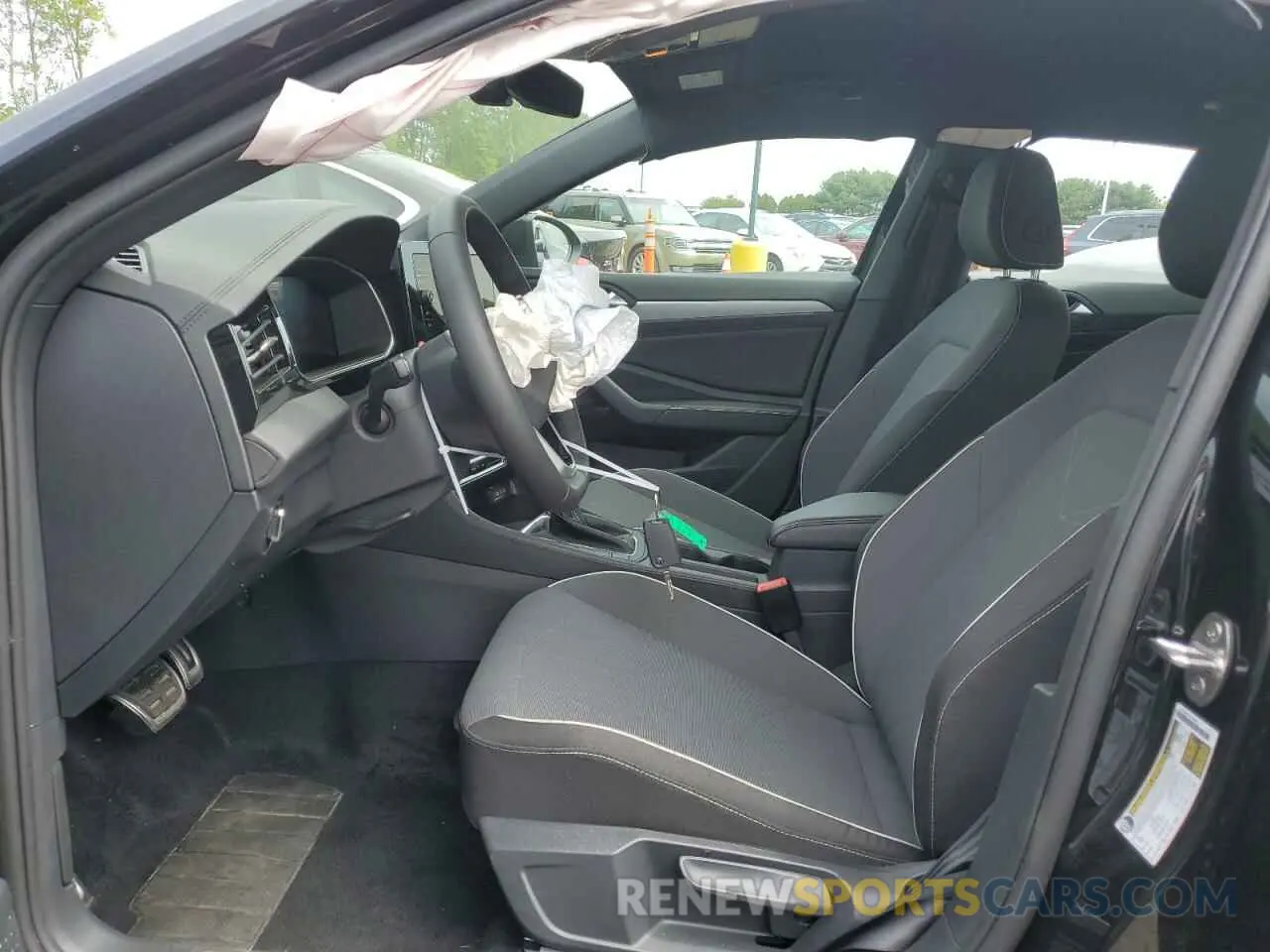 7 fotografías del automóvil dañado 3VWBX7BU9SM040068 VOLKSWAGEN JETTA 2025