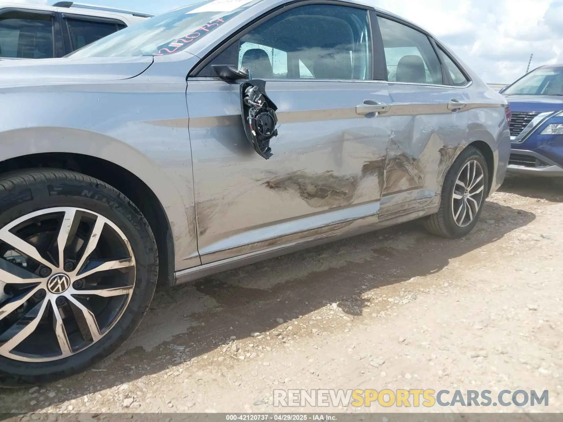 6 fotografías del automóvil dañado 3VWEX7BU1SM025397 VOLKSWAGEN JETTA 2025