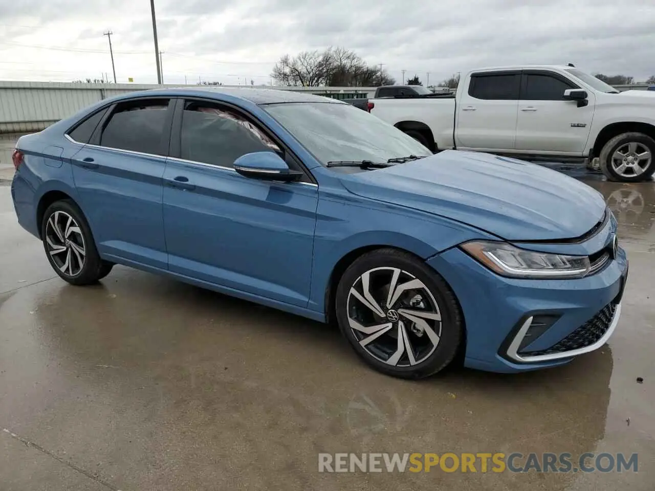 4 fotografías del automóvil dañado 3VWGX7BU9SM035166 VOLKSWAGEN JETTA 2025