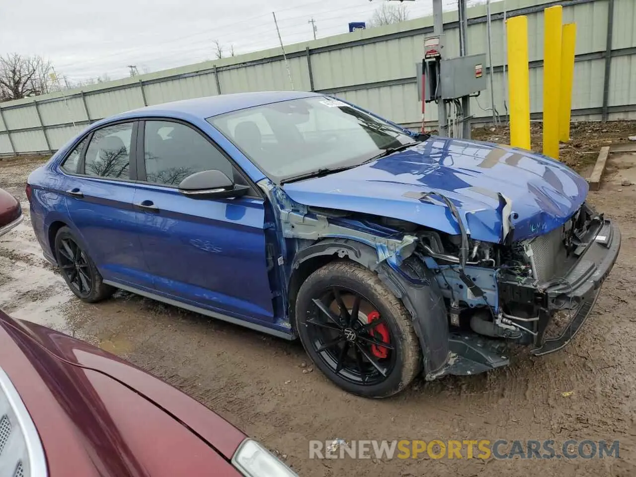 4 fotografías del automóvil dañado 3VW8T7BU6RM071343 VOLKSWAGEN JETTA 40TH 2024