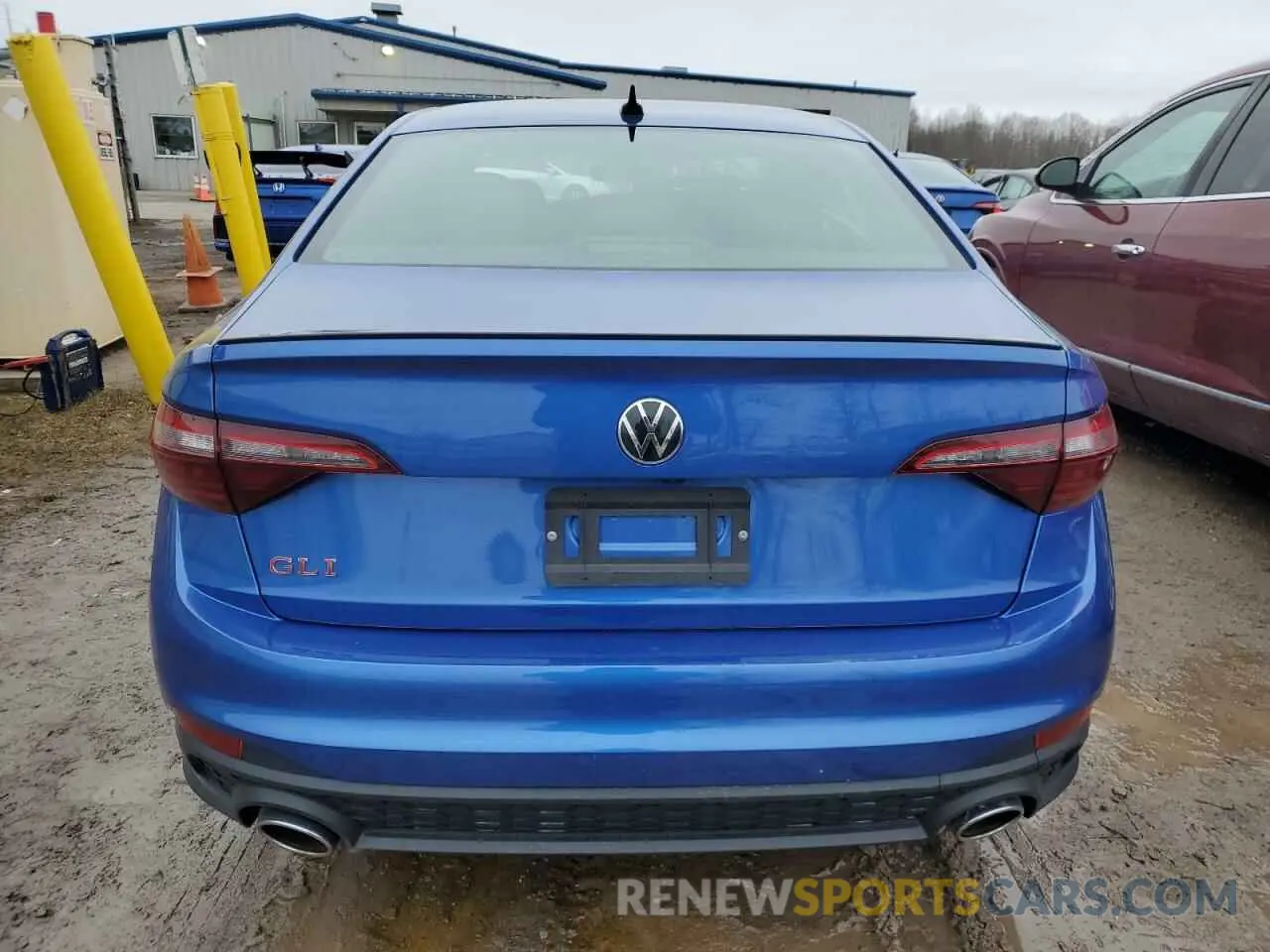 6 fotografías del automóvil dañado 3VW8T7BU6RM071343 VOLKSWAGEN JETTA 40TH 2024