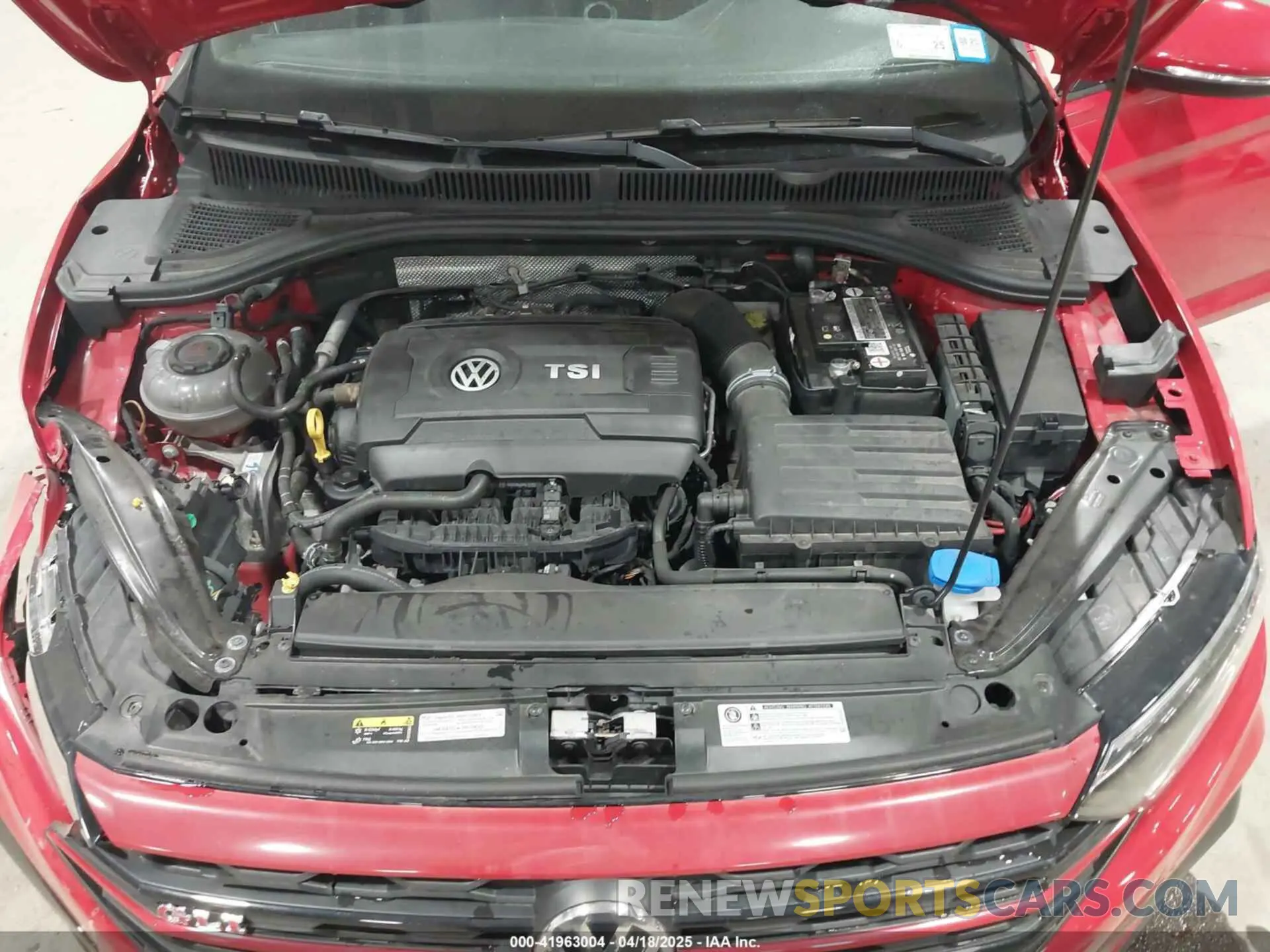 10 fotografías del automóvil dañado 3VW5T7BU9KM258570 VOLKSWAGEN JETTA GLI 2019