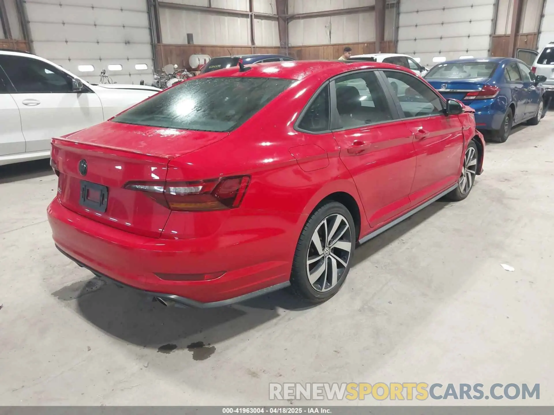 4 fotografías del automóvil dañado 3VW5T7BU9KM258570 VOLKSWAGEN JETTA GLI 2019