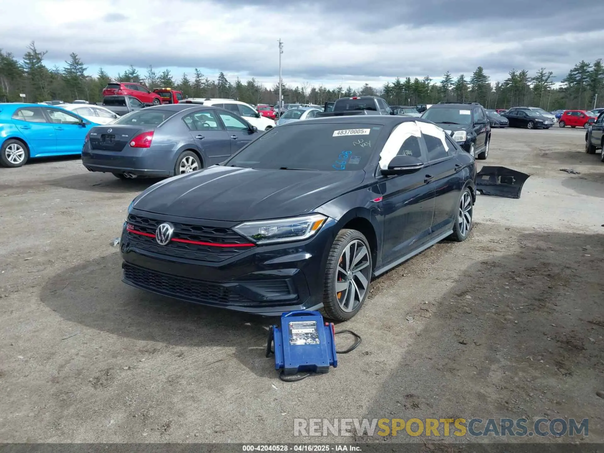 2 fotografías del automóvil dañado 3VW6T7BU7KM259821 VOLKSWAGEN JETTA GLI 2019