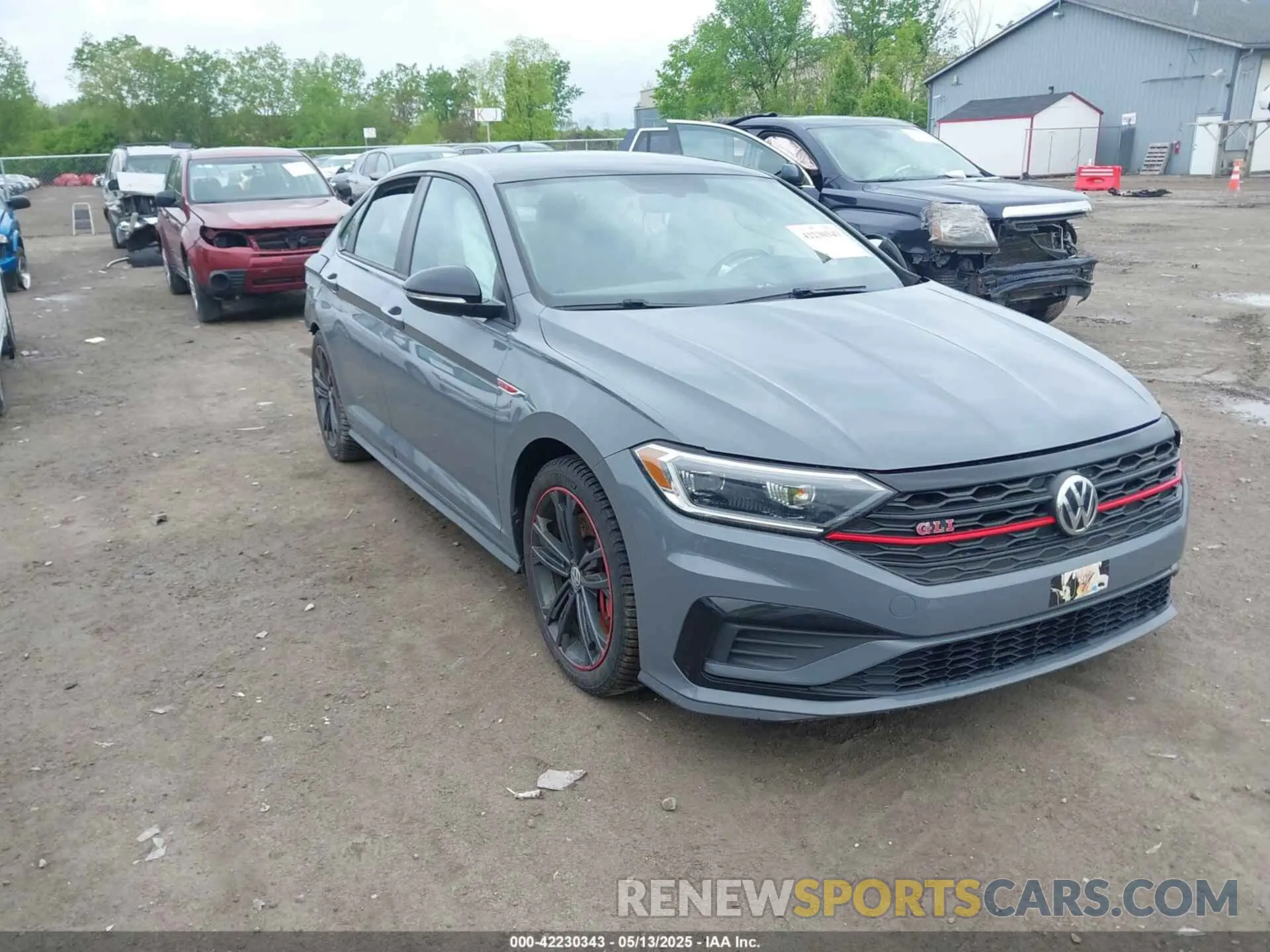 1 fotografías del automóvil dañado 3VW6T7BU8KM176379 VOLKSWAGEN JETTA GLI 2019