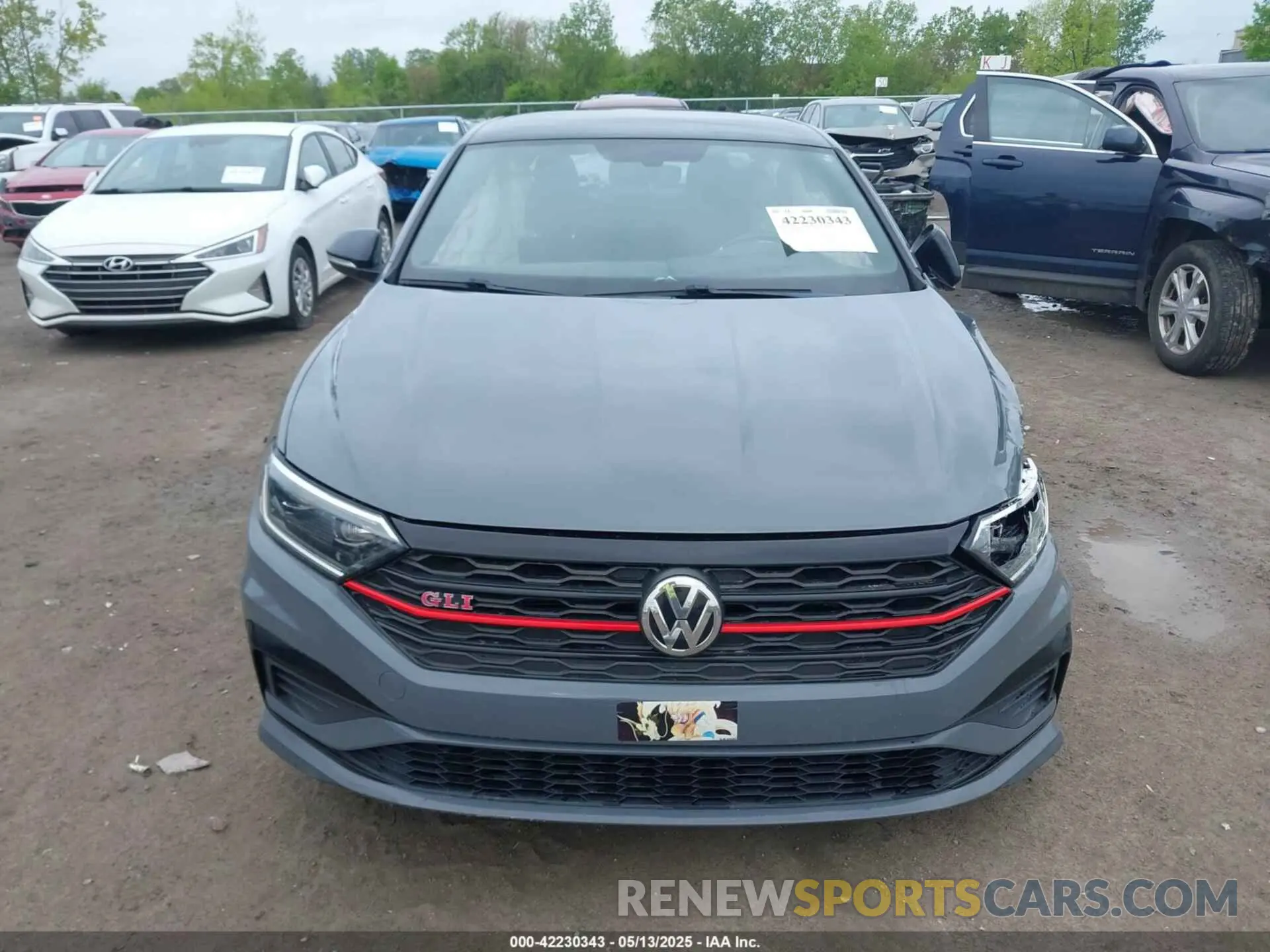12 fotografías del automóvil dañado 3VW6T7BU8KM176379 VOLKSWAGEN JETTA GLI 2019