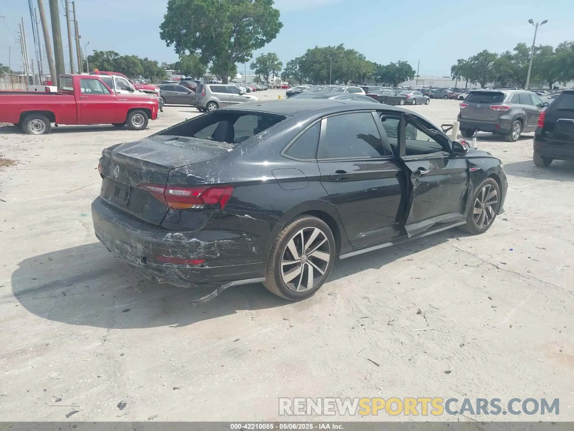 4 fotografías del automóvil dañado 3VW6T7BU9KM150275 VOLKSWAGEN JETTA GLI 2019