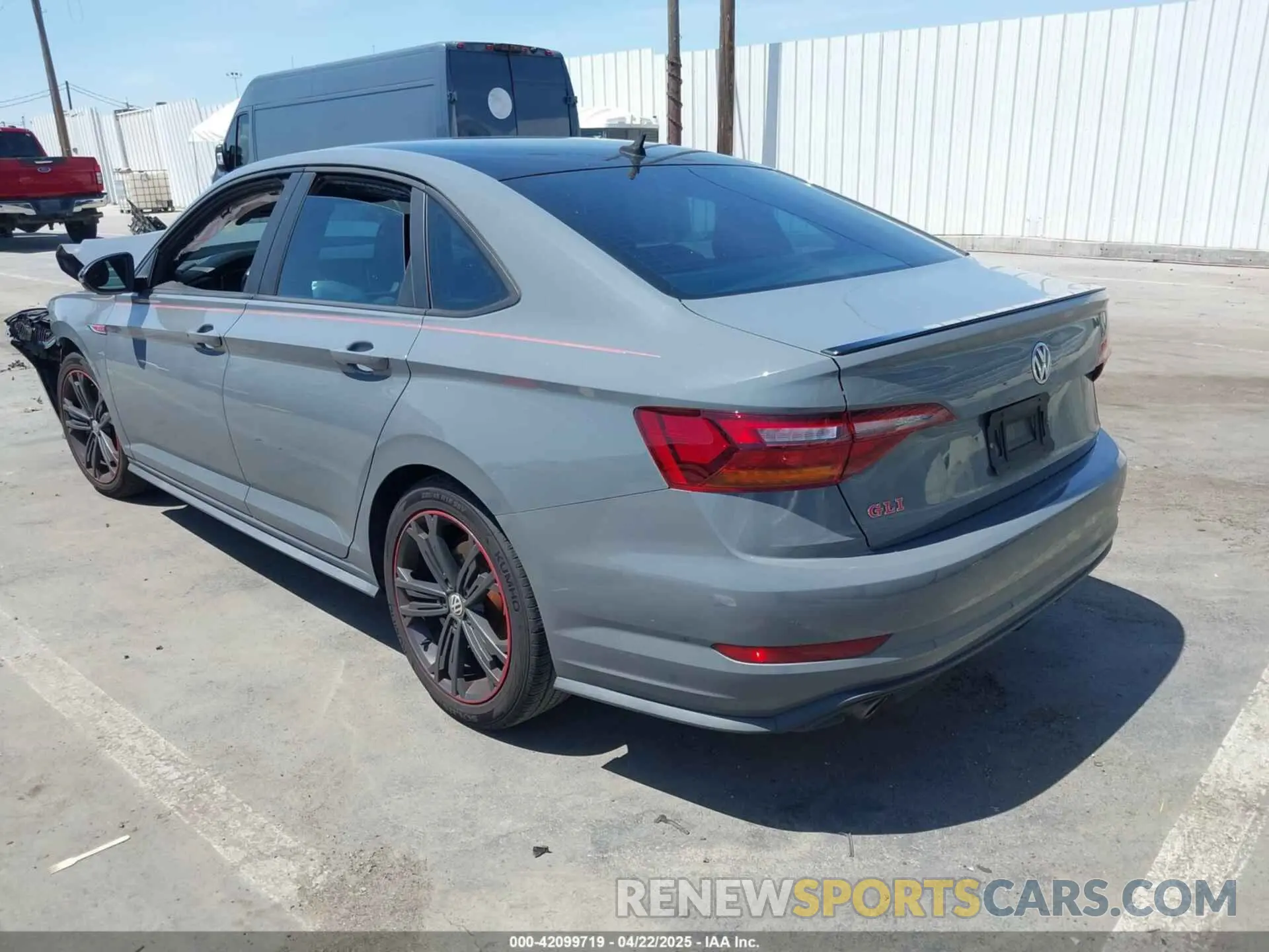 3 fotografías del automóvil dañado 3VW6T7BU9KM153175 VOLKSWAGEN JETTA GLI 2019