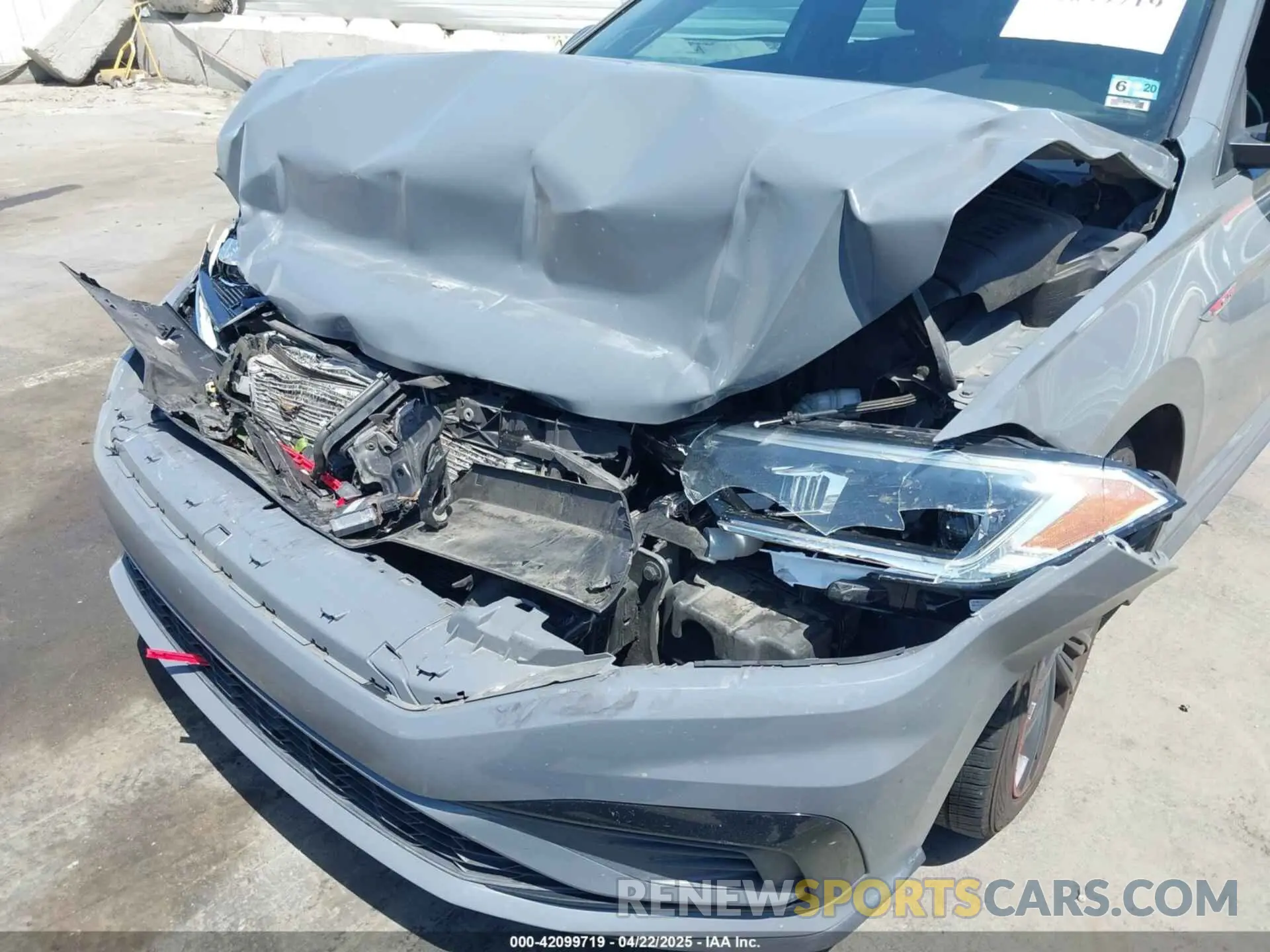 6 fotografías del automóvil dañado 3VW6T7BU9KM153175 VOLKSWAGEN JETTA GLI 2019