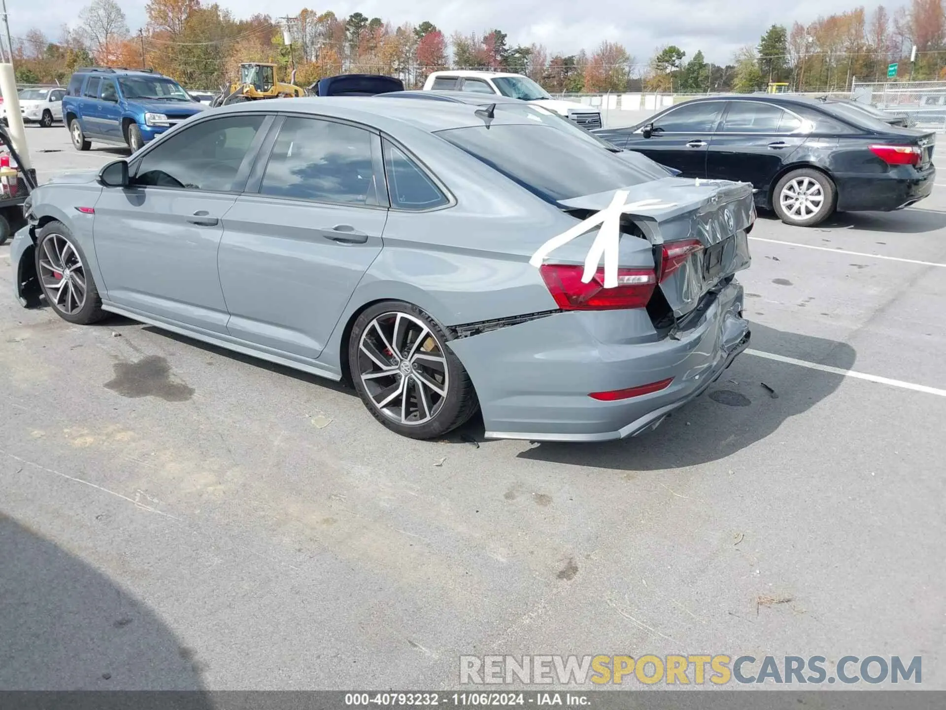3 fotografías del automóvil dañado 3VW5T7BU0LM051034 VOLKSWAGEN JETTA GLI 2020