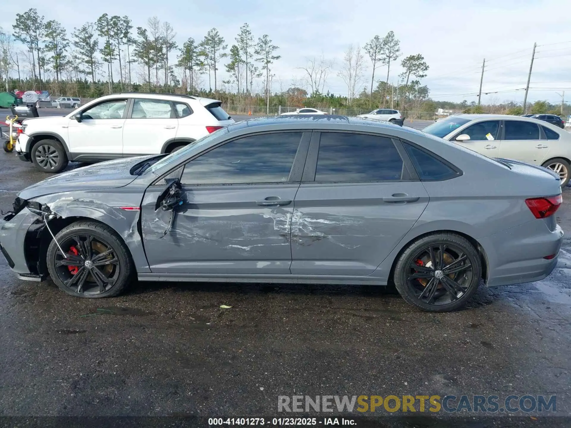 14 fotografías del automóvil dañado 3VW5T7BU1LM078128 VOLKSWAGEN JETTA GLI 2020