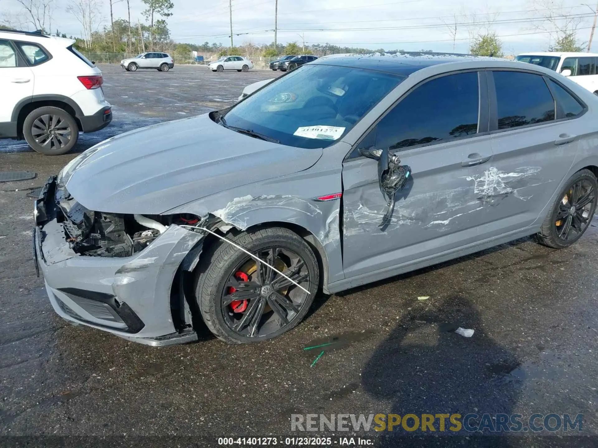 6 fotografías del automóvil dañado 3VW5T7BU1LM078128 VOLKSWAGEN JETTA GLI 2020