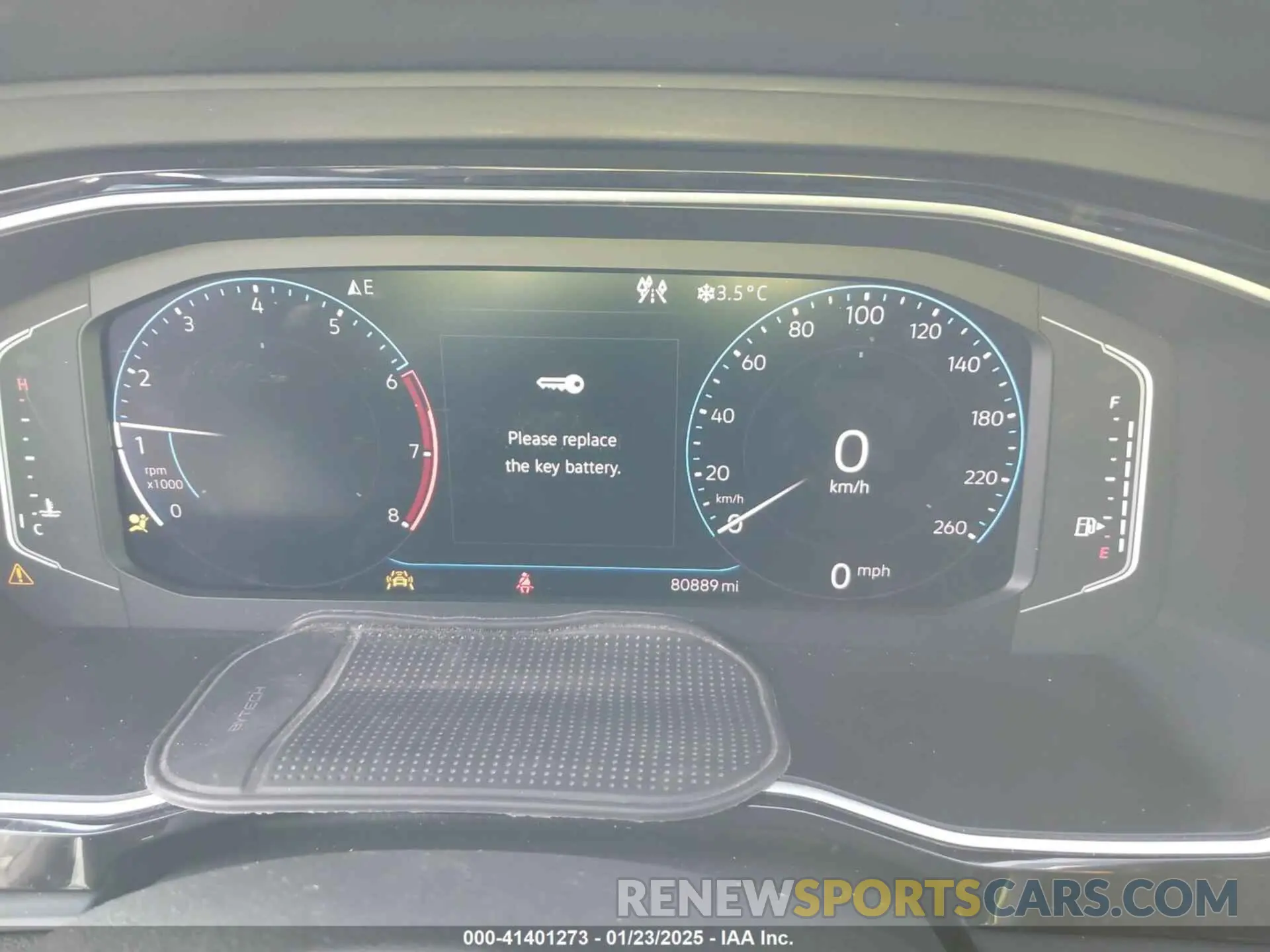 7 fotografías del automóvil dañado 3VW5T7BU1LM078128 VOLKSWAGEN JETTA GLI 2020
