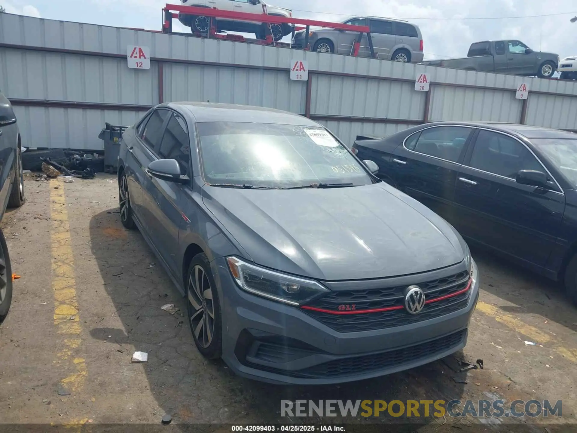 1 fotografías del automóvil dañado 3VW5T7BU3LM051545 VOLKSWAGEN JETTA GLI 2020