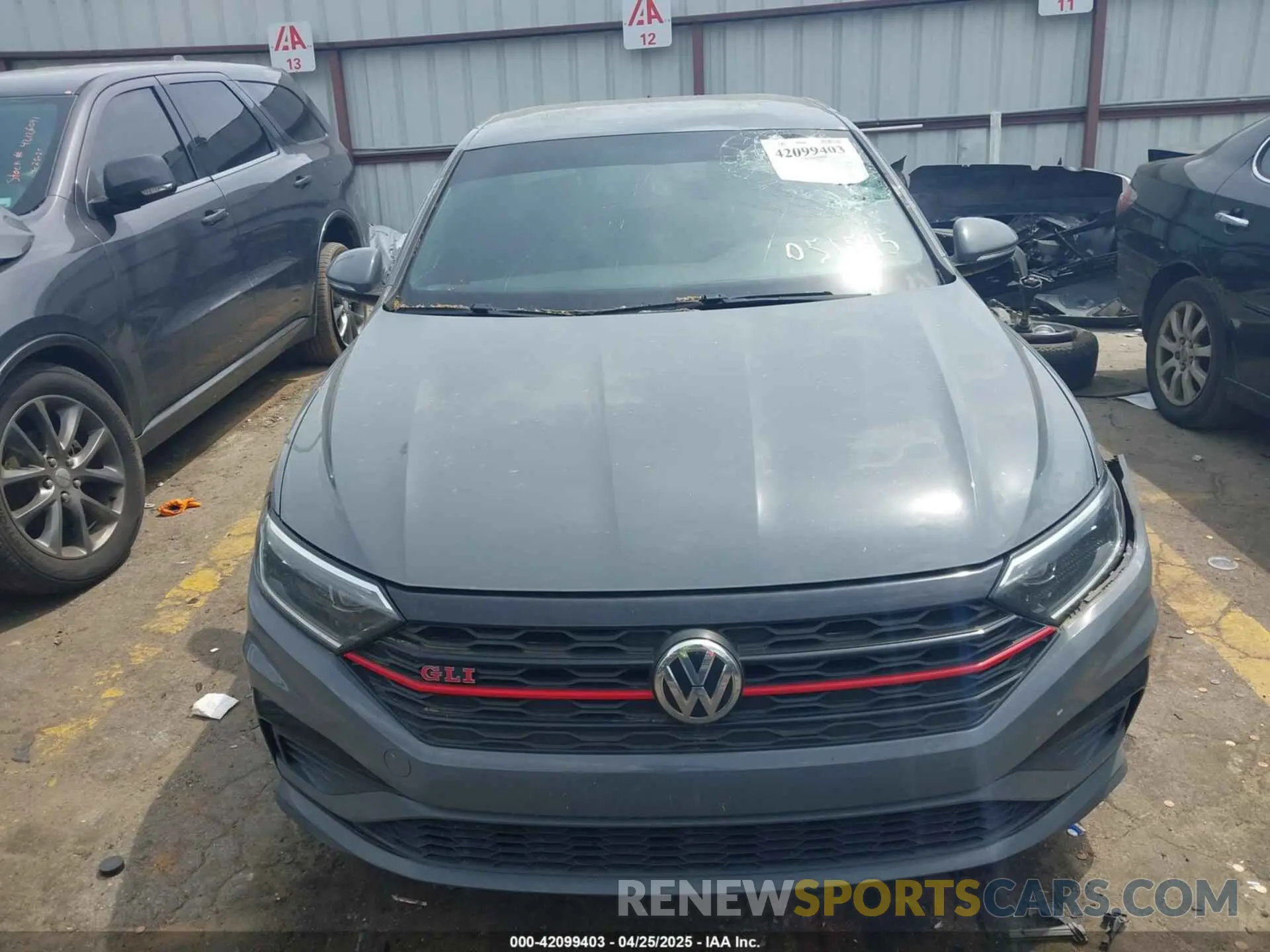 12 fotografías del automóvil dañado 3VW5T7BU3LM051545 VOLKSWAGEN JETTA GLI 2020