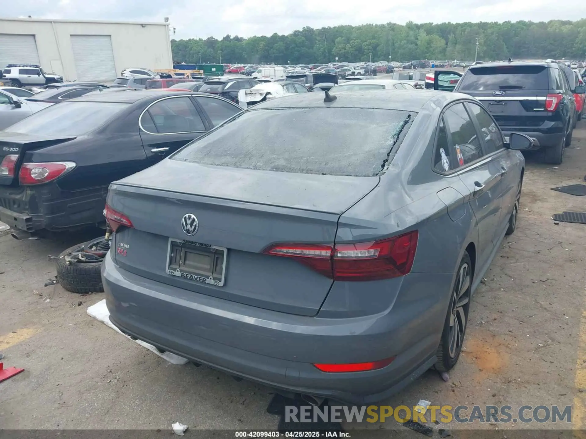 4 fotografías del automóvil dañado 3VW5T7BU3LM051545 VOLKSWAGEN JETTA GLI 2020