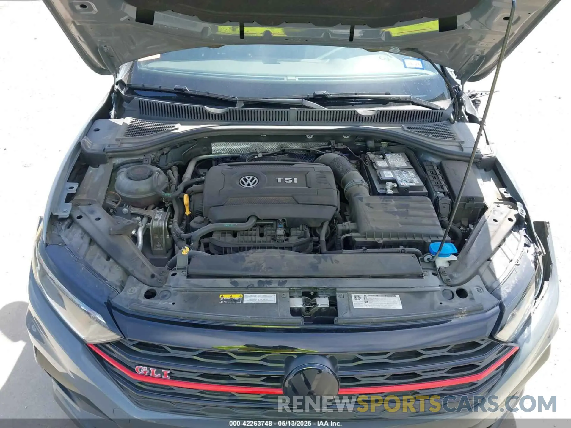 10 fotografías del automóvil dañado 3VW6T7BU0LM047800 VOLKSWAGEN JETTA GLI 2020