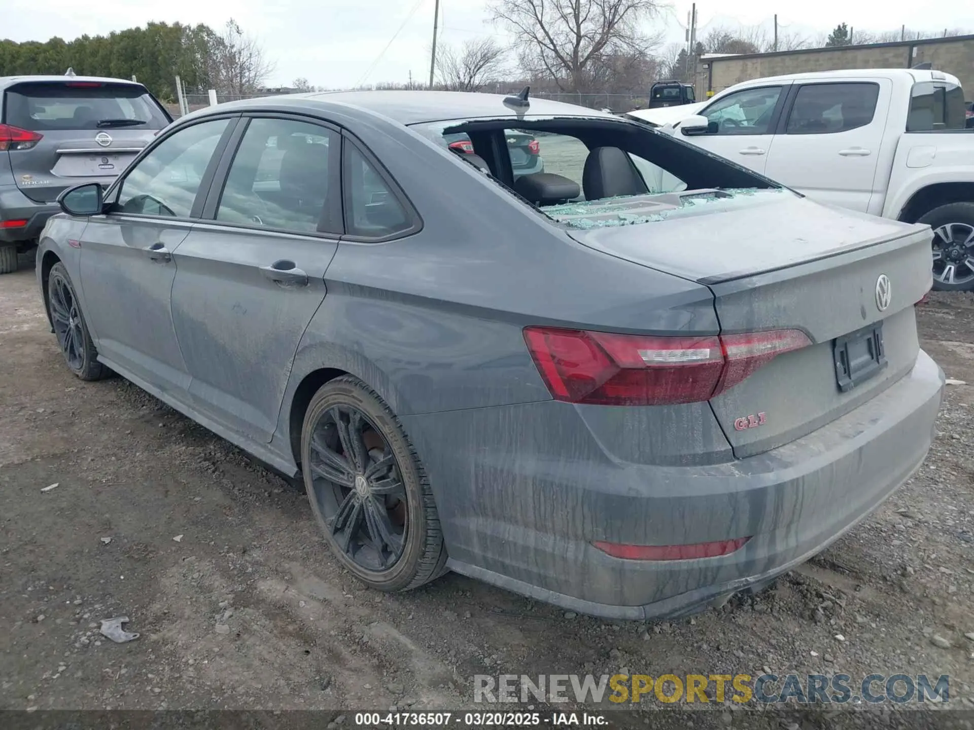 3 fotografías del automóvil dañado 3VW5T7BU0MM041685 VOLKSWAGEN JETTA GLI 2021