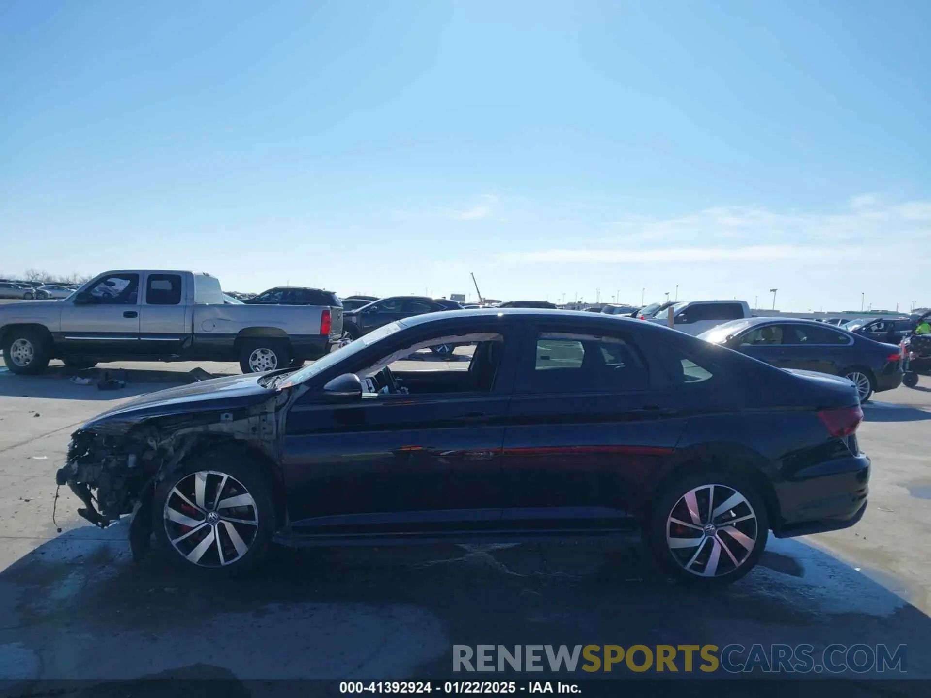 14 fotografías del automóvil dañado 3VW5T7BUXMM002988 VOLKSWAGEN JETTA GLI 2021