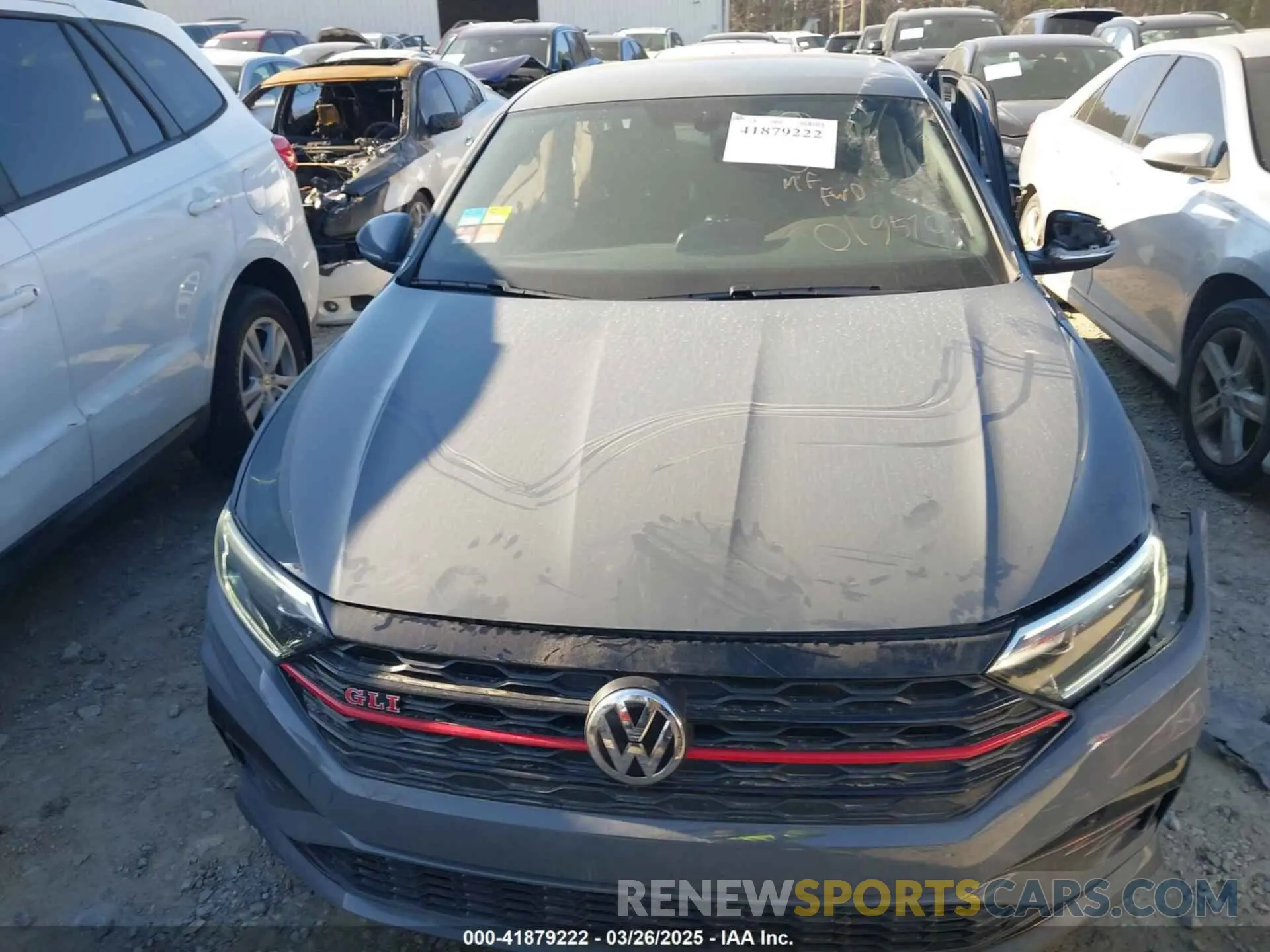 12 fotografías del automóvil dañado 3VW6T7BUXMM019570 VOLKSWAGEN JETTA GLI 2021