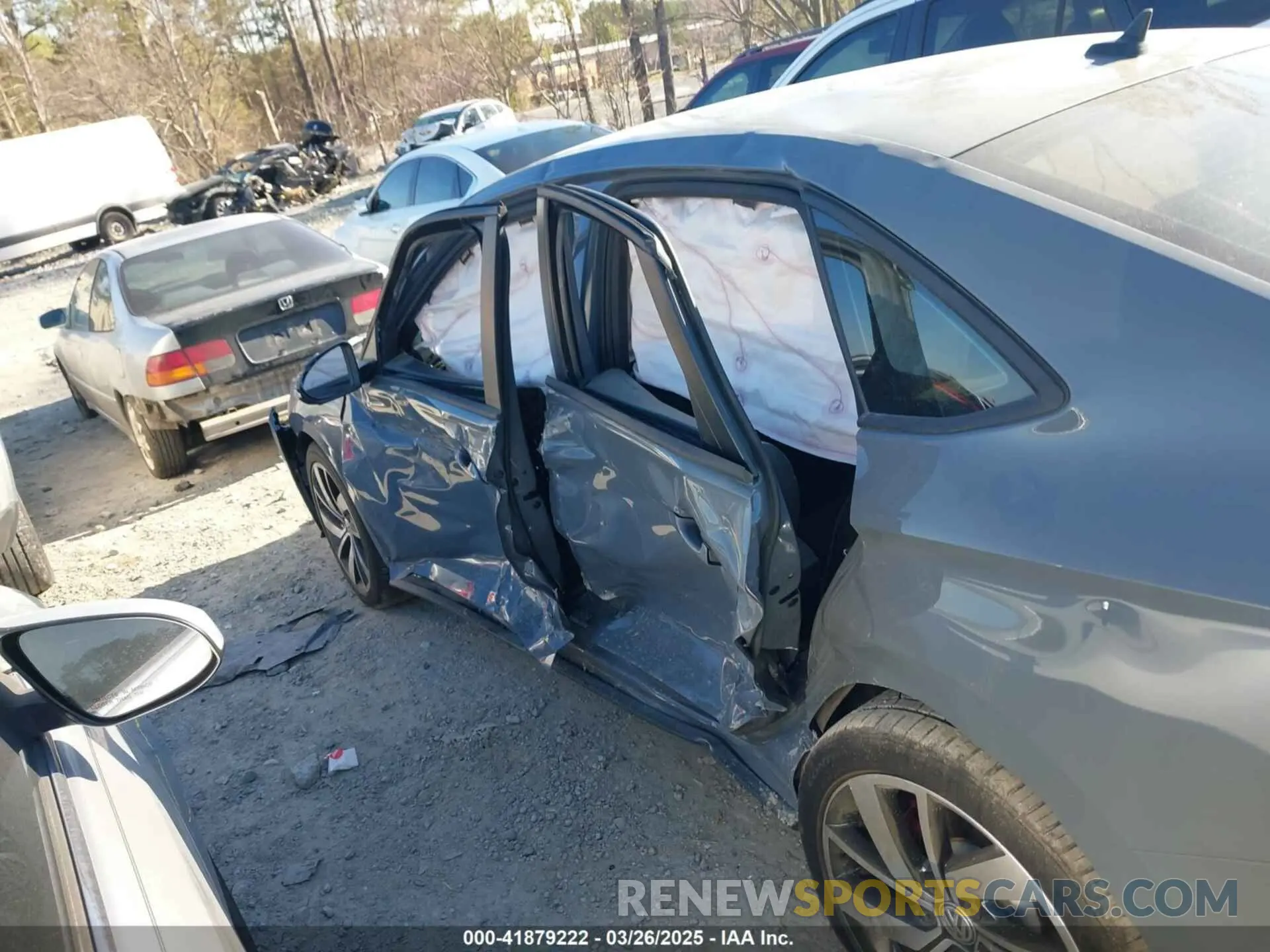 6 fotografías del automóvil dañado 3VW6T7BUXMM019570 VOLKSWAGEN JETTA GLI 2021