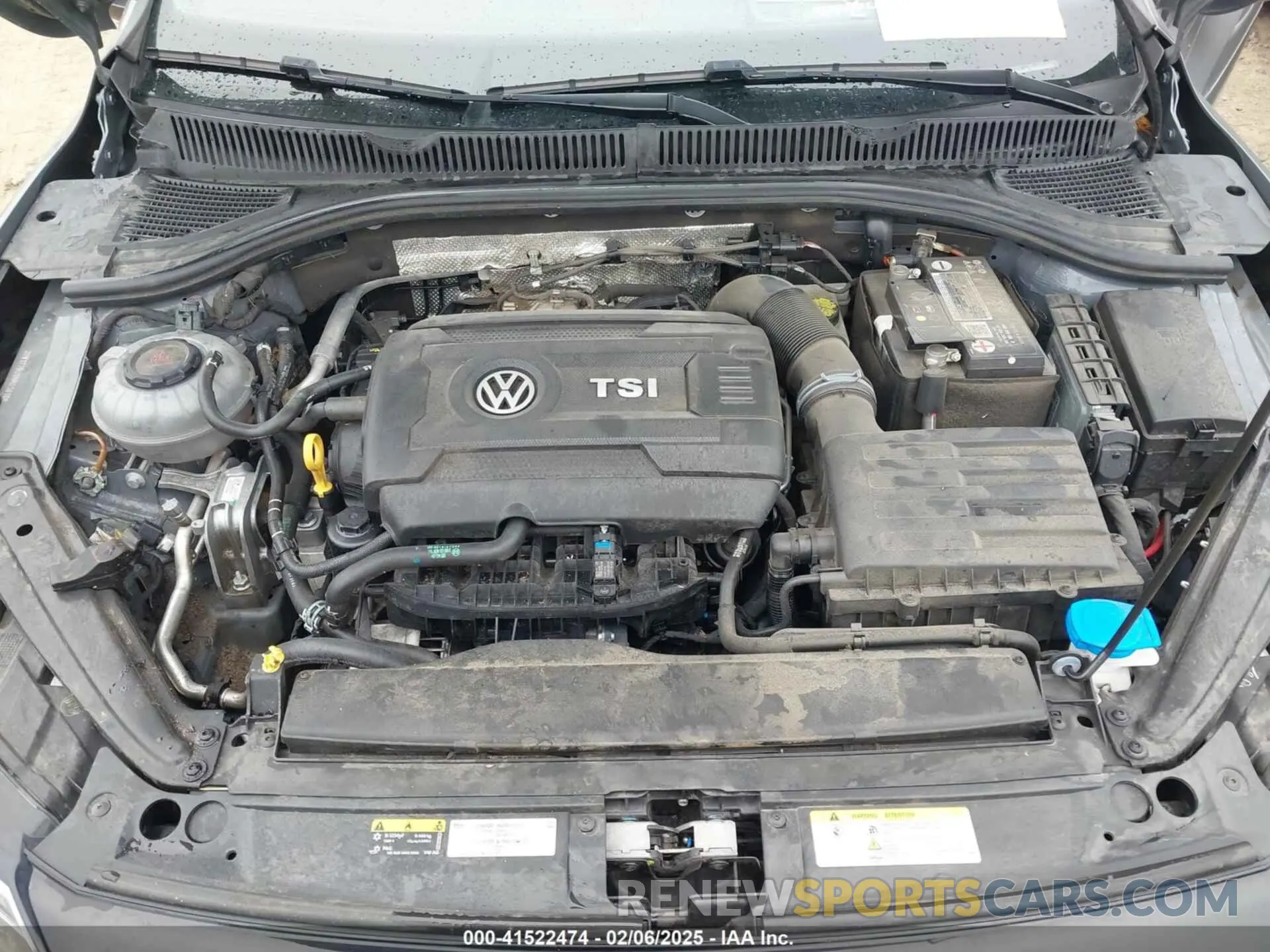 10 fotografías del automóvil dañado 3VW1T7BU9NM016168 VOLKSWAGEN JETTA GLI 2022