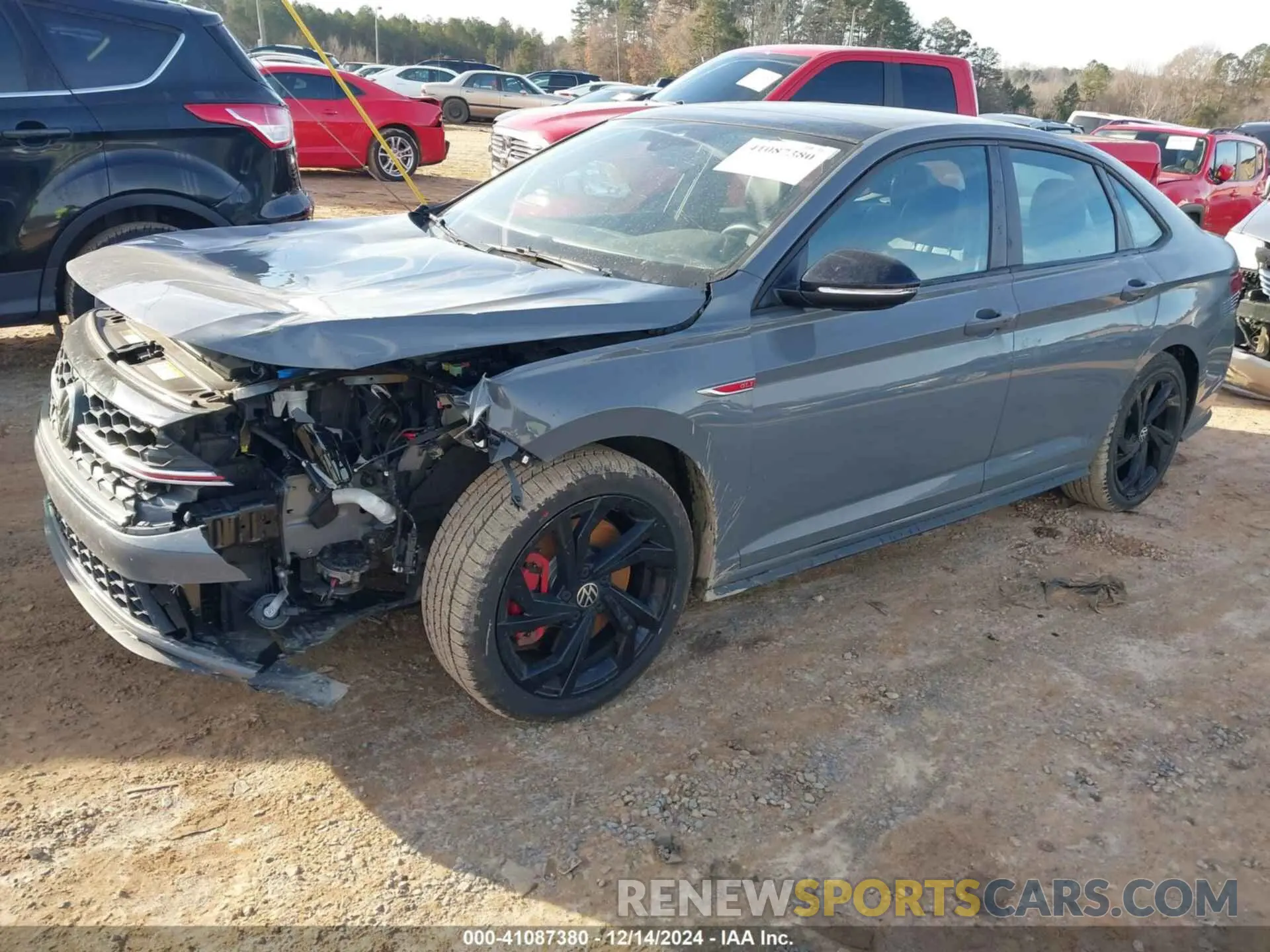 2 fotografías del automóvil dañado 3VW1T7BU5PM015795 VOLKSWAGEN JETTA GLI 2023